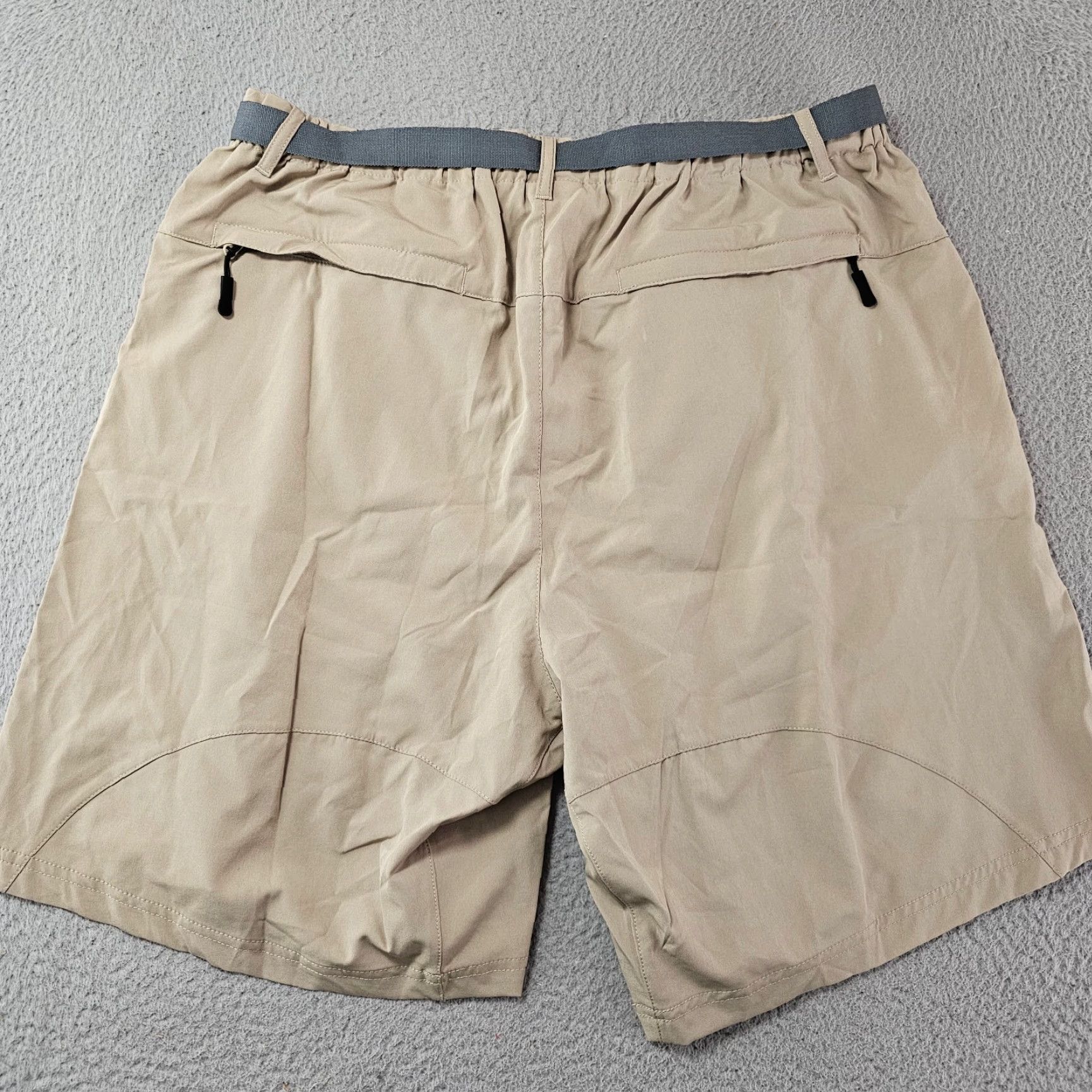 Vintage Little Donkey Andy Cargo Shorts Mens 2XL Khaki Size US 39 - 5 Thumbnail