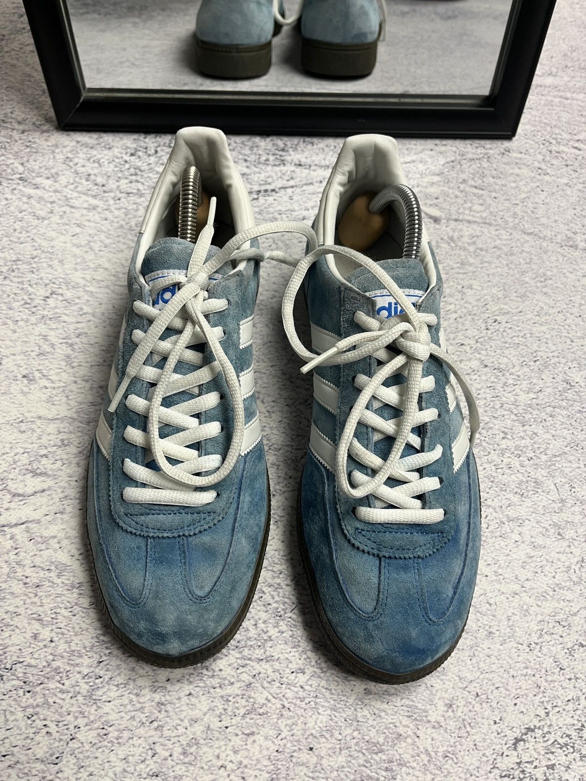 Adidas × Vintage Vintage 2012 Adidas Spezial Y2k Blue Sneakers Streetwear Size US 9 / EU 42 - 5 Thumbnail