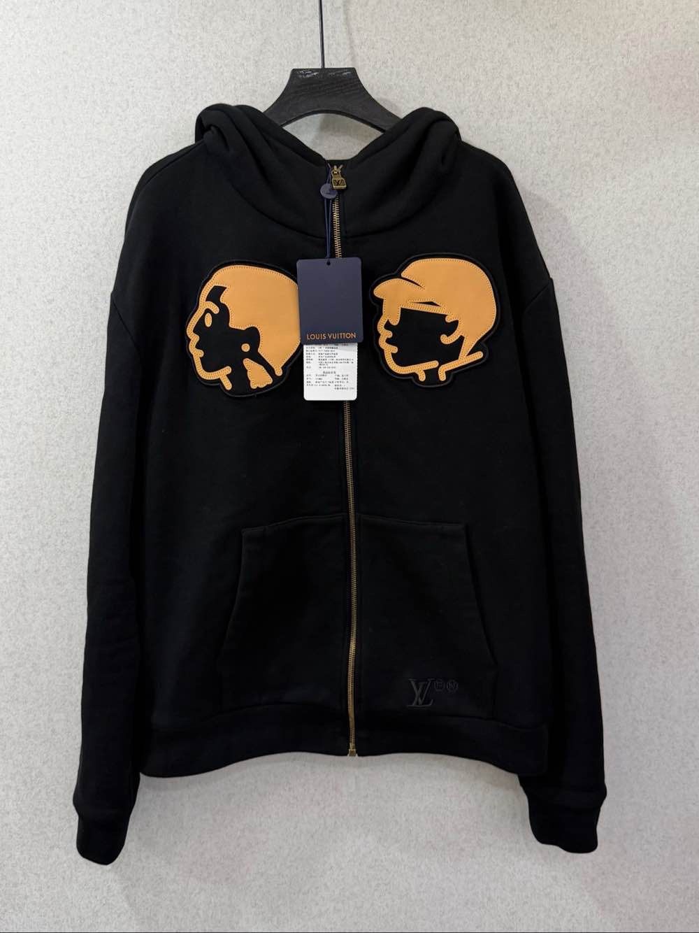 Louis Vuitton Louis Vuitton x Nigo Character Patch Zip Hoodie Size M Size US M / EU 48-50 / 2 - 1 Thumbnail
