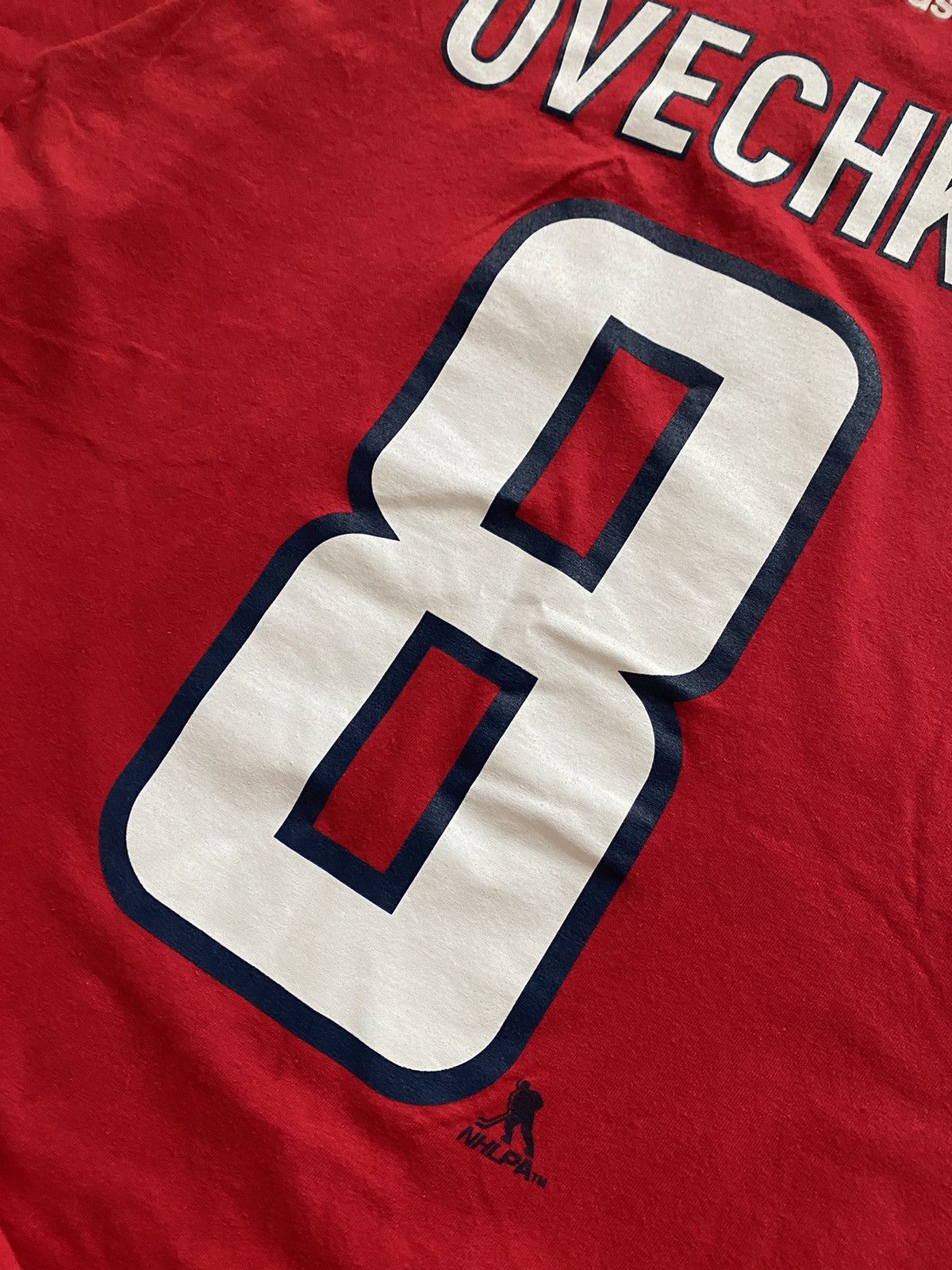 Adidas × Vintage 2018 Adidas NHL Washington Capitals Alex Ovechkin 8 T-Shirt Size US M / EU 48-50 / 2 - 8 Thumbnail