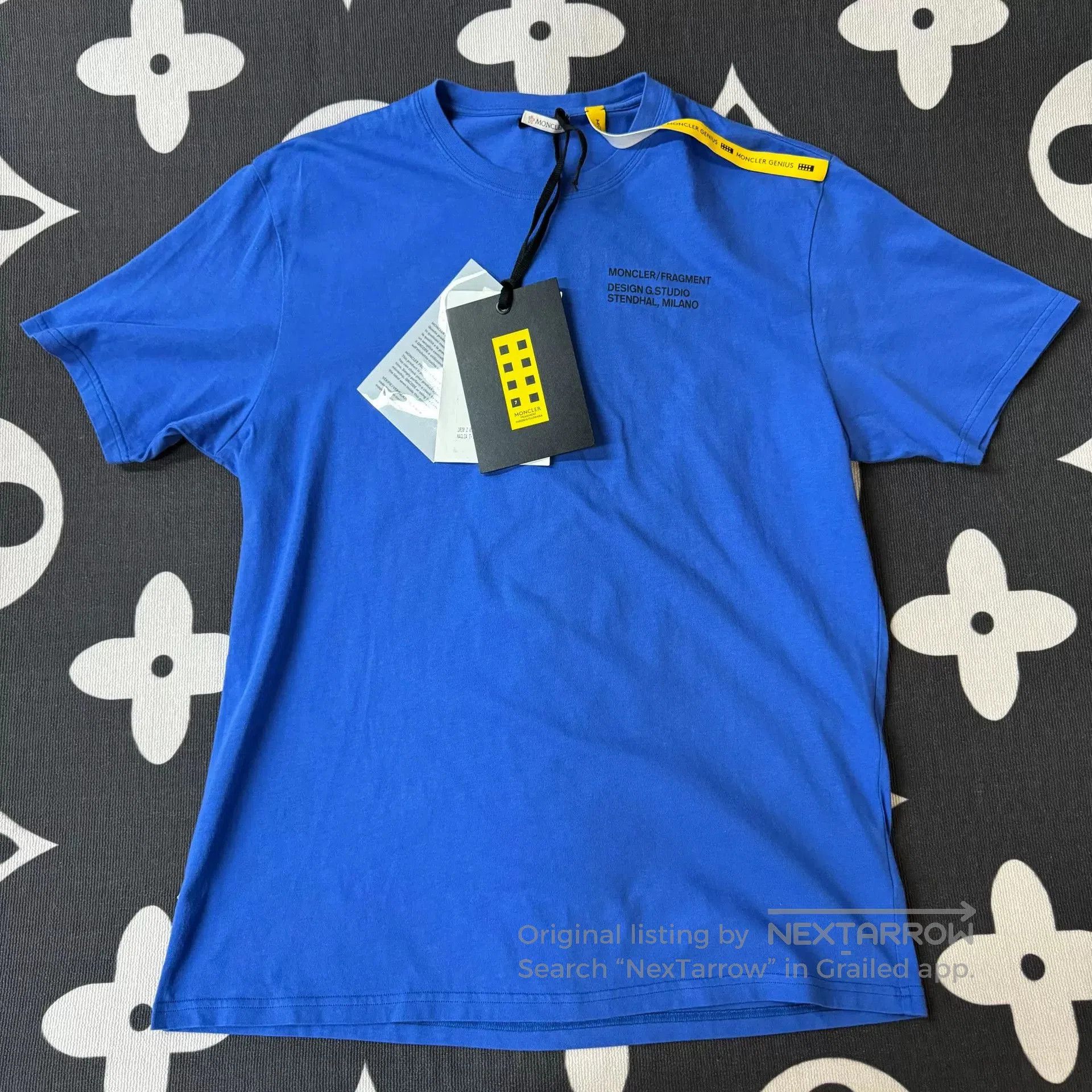 Hiroshi Fujiwara Moncler x Fragment Blue Short. Size US XXL / EU 58 / 5 - 1 Thumbnail