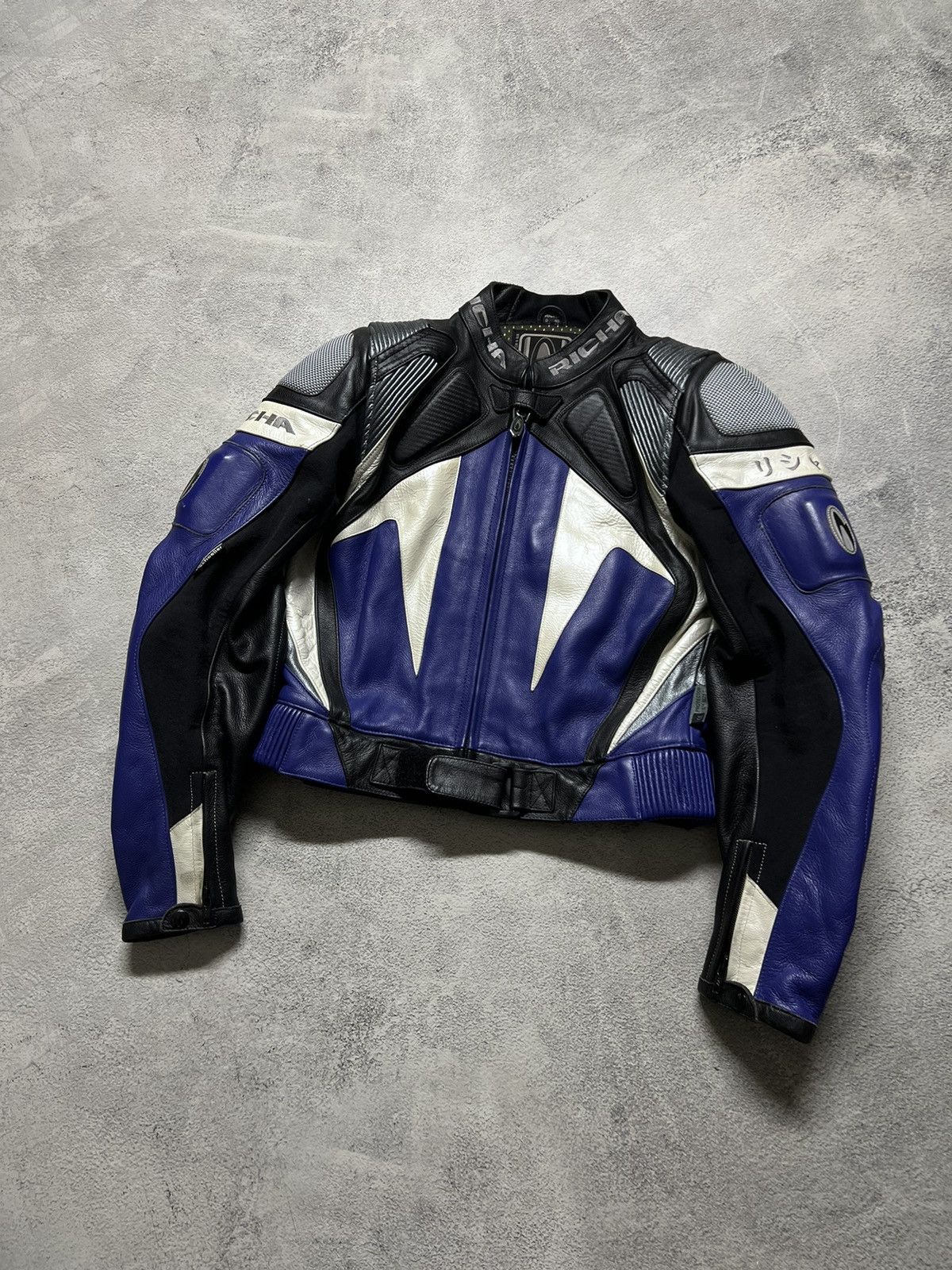 Other Vintage Richa Moto Leather Suit Jacket+Pants Racing Bike 90s Size US M / EU 48-50 / 2 - 8 Thumbnail