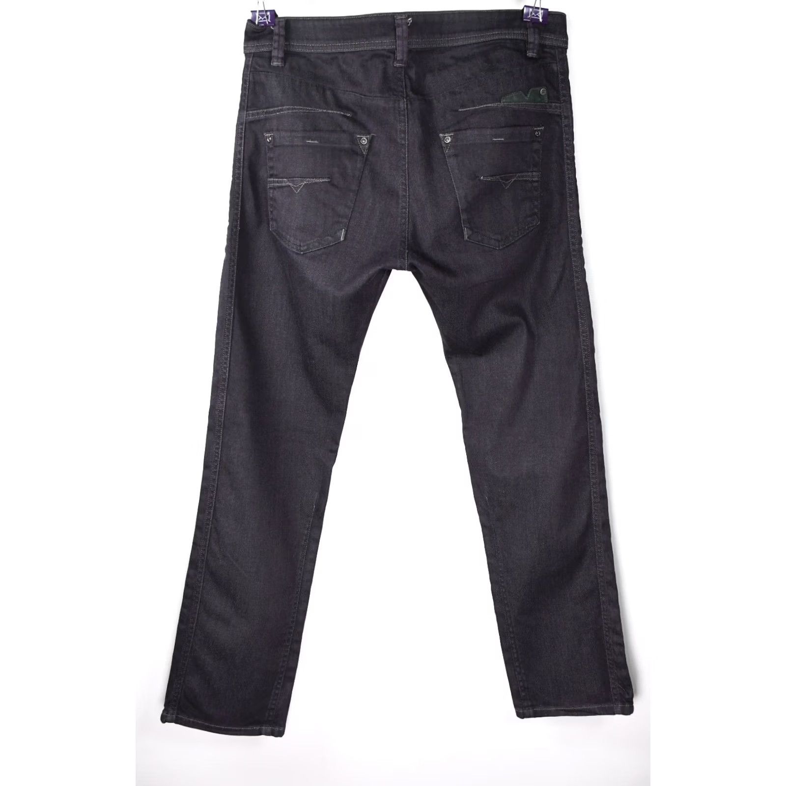 Diesel Diesel Darron 0064U Stretch Jeans size W30 L30 Men Regular Blue 98% Cotton 2% Elastane 5-Pocket Design Vintage No Way to go Size US 30 / EU 46 - 4 Thumbnail