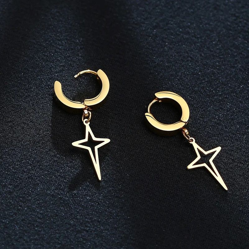 Japanese Brand × Vintage 1Pair Star Earrings Size ONE SIZE - 3 Thumbnail