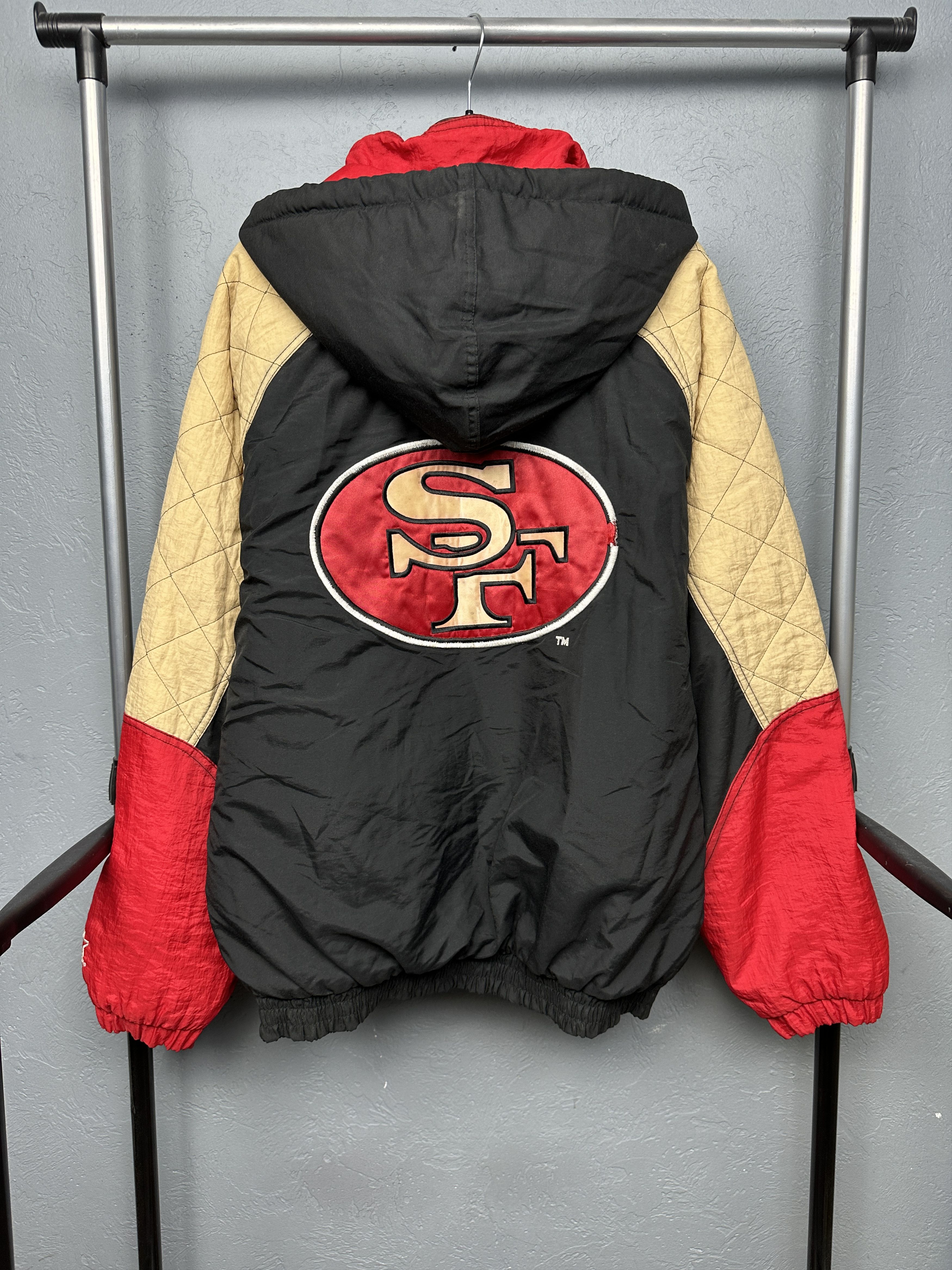 Starter San Francisco 49ers NFL 90s Vintage Mens Starter Jacket Size US L / EU 52-54 / 3 - 1 Thumbnail