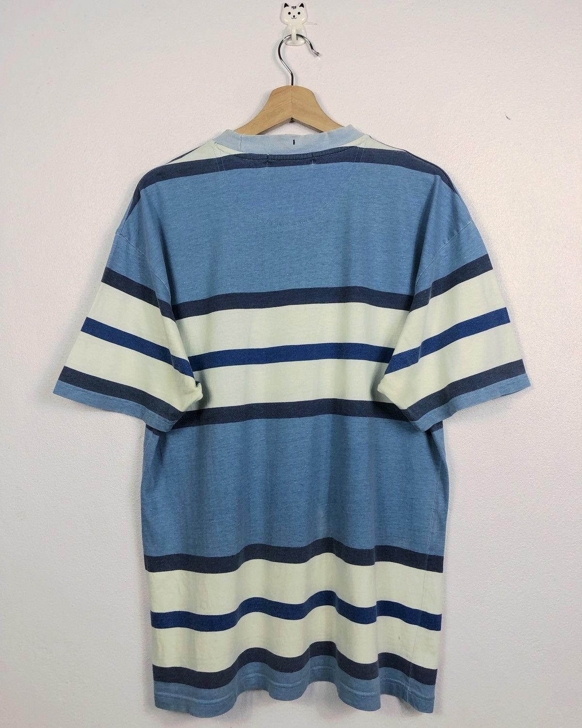 Bugle Boy × Vintage Rare Vintage Bugle Boy Stripes Tee Size US M / EU 48-50 / 2 - 7 Thumbnail