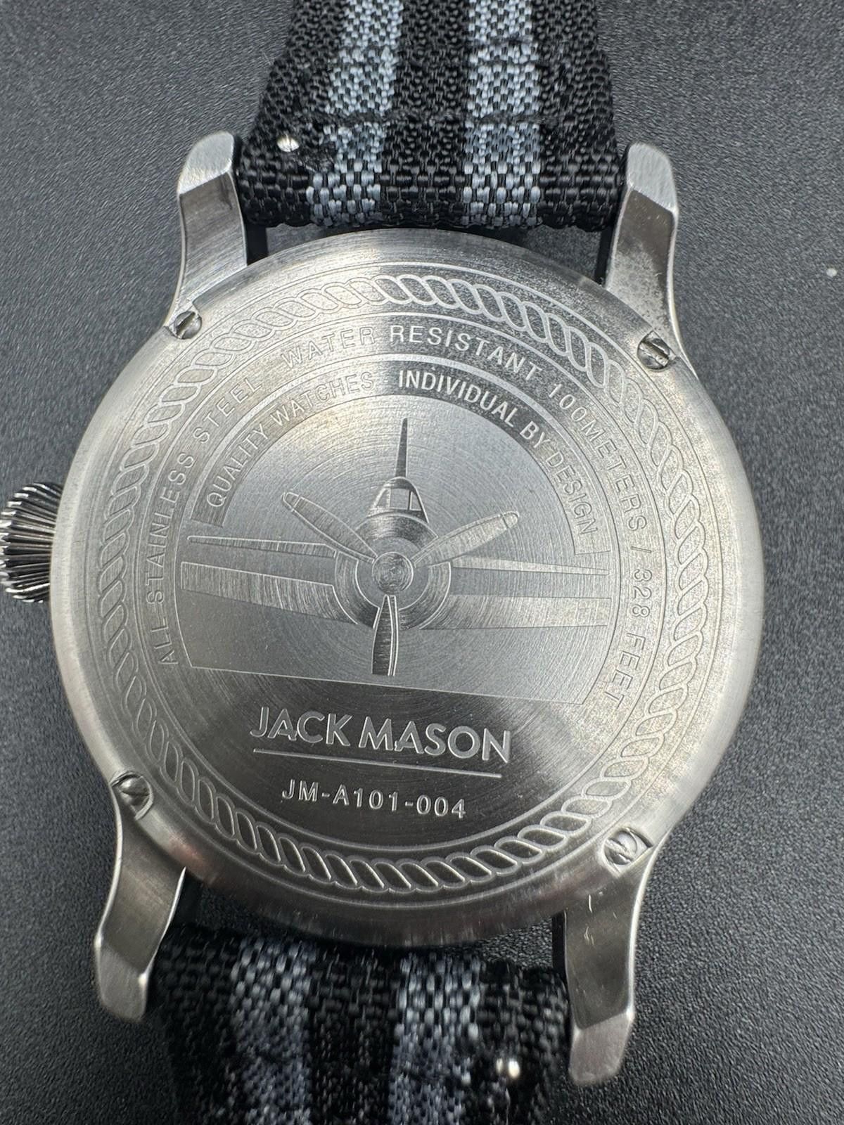 Other Jack Mason JM-A101-004 Pilot Watch Classical Navy Men's - Ve Size ONE SIZE - 5 Thumbnail