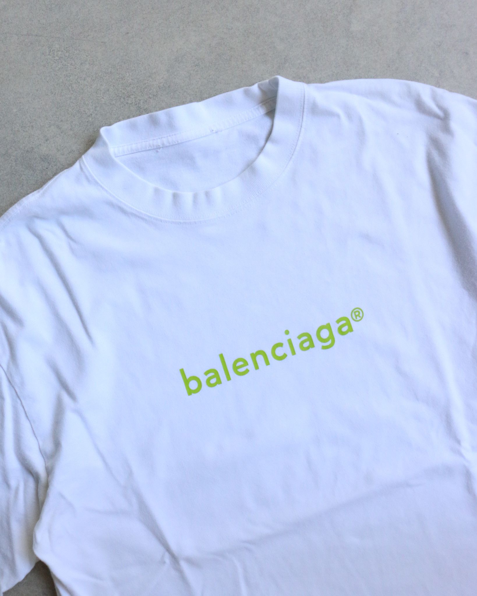 Balenciaga Balenciaga Internet Logo Tee White Size US S / EU 44-46 / 1 - 3 Thumbnail
