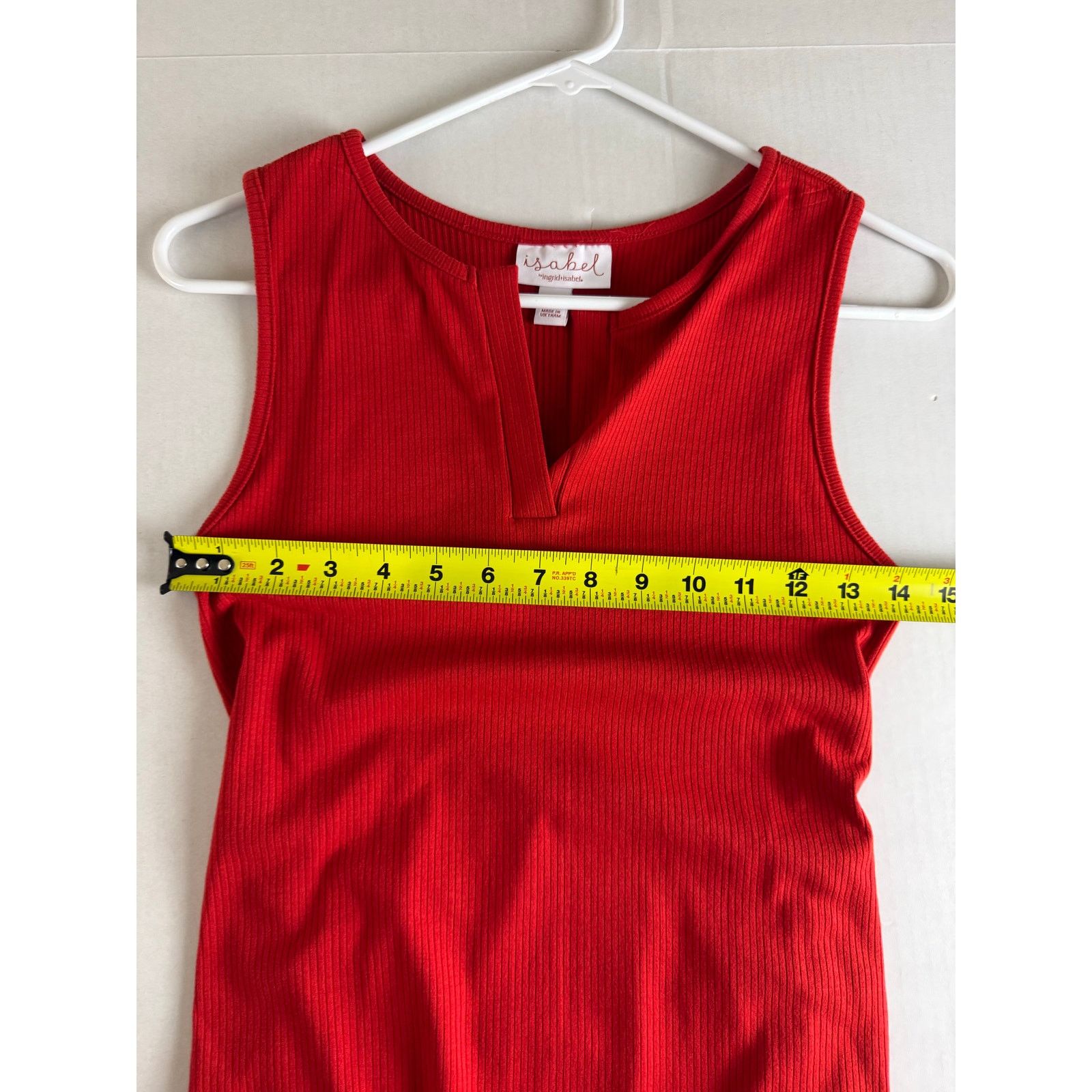 Other Isabel by Ingrid Red Spandex Top - Size XS - NWT! Size XS / US 0-2 / IT 36-38 - 5 Thumbnail