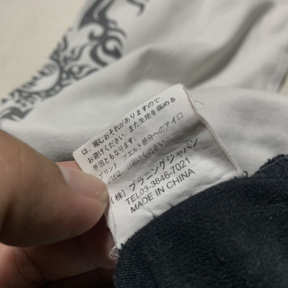 Japanese Brand 🕺Y2k Style Angel Devil Dragon Double Layerd Longsleeve Size US L / EU 52-54 / 3 - 7 Thumbnail