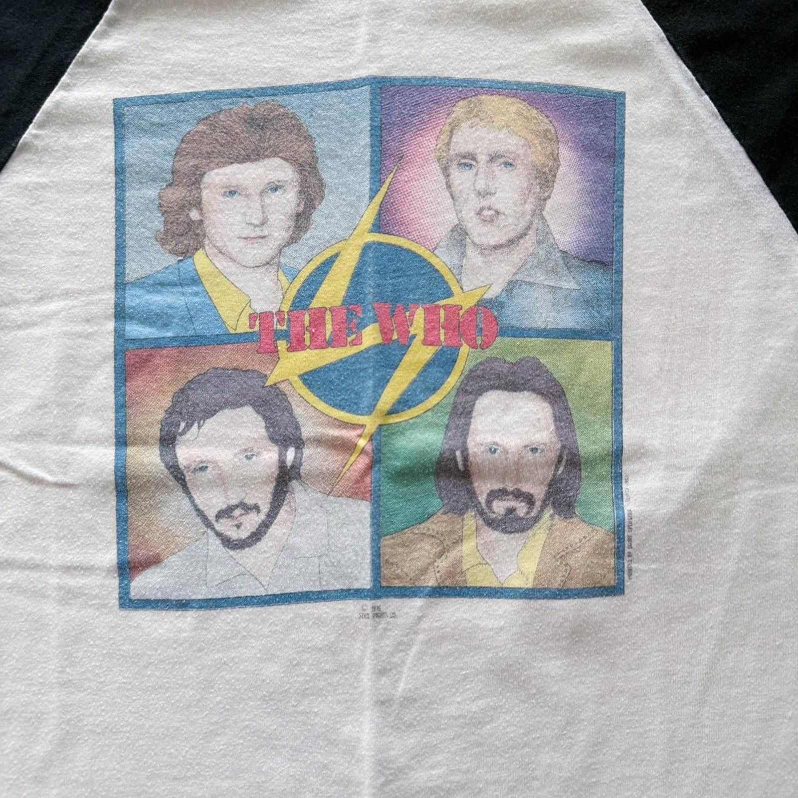 Other The Who ORIGINAL Vintage 1979 Concert/Tour Jersey Shirt Med Size US M / EU 48-50 / 2 - 2 Thumbnail