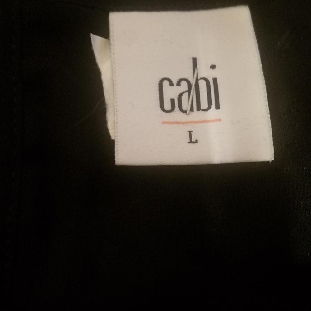 Designer Cabi Black and Gray Zebra Print Women's Top Size Large Size L / US 10 / IT 46 - 3 Thumbnail