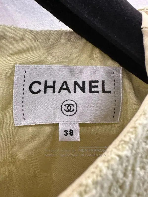Chanel Chanel Green Wool Dress for Women . Size M / US 6-8 / IT 42-44 - 4 Thumbnail