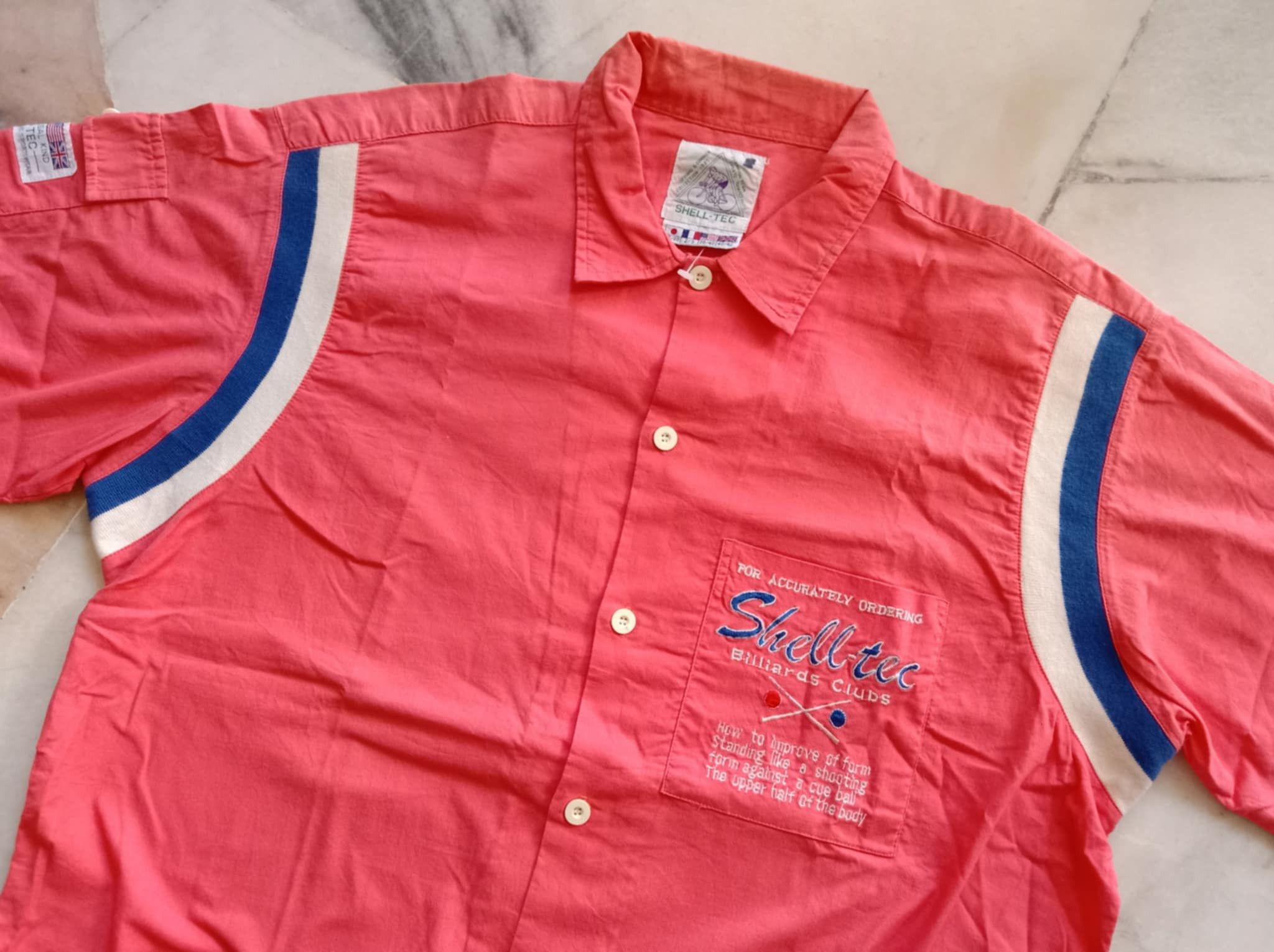 Vintage Vintage Billiards Work Shirt Size US L / EU 52-54 / 3 - 1 Thumbnail