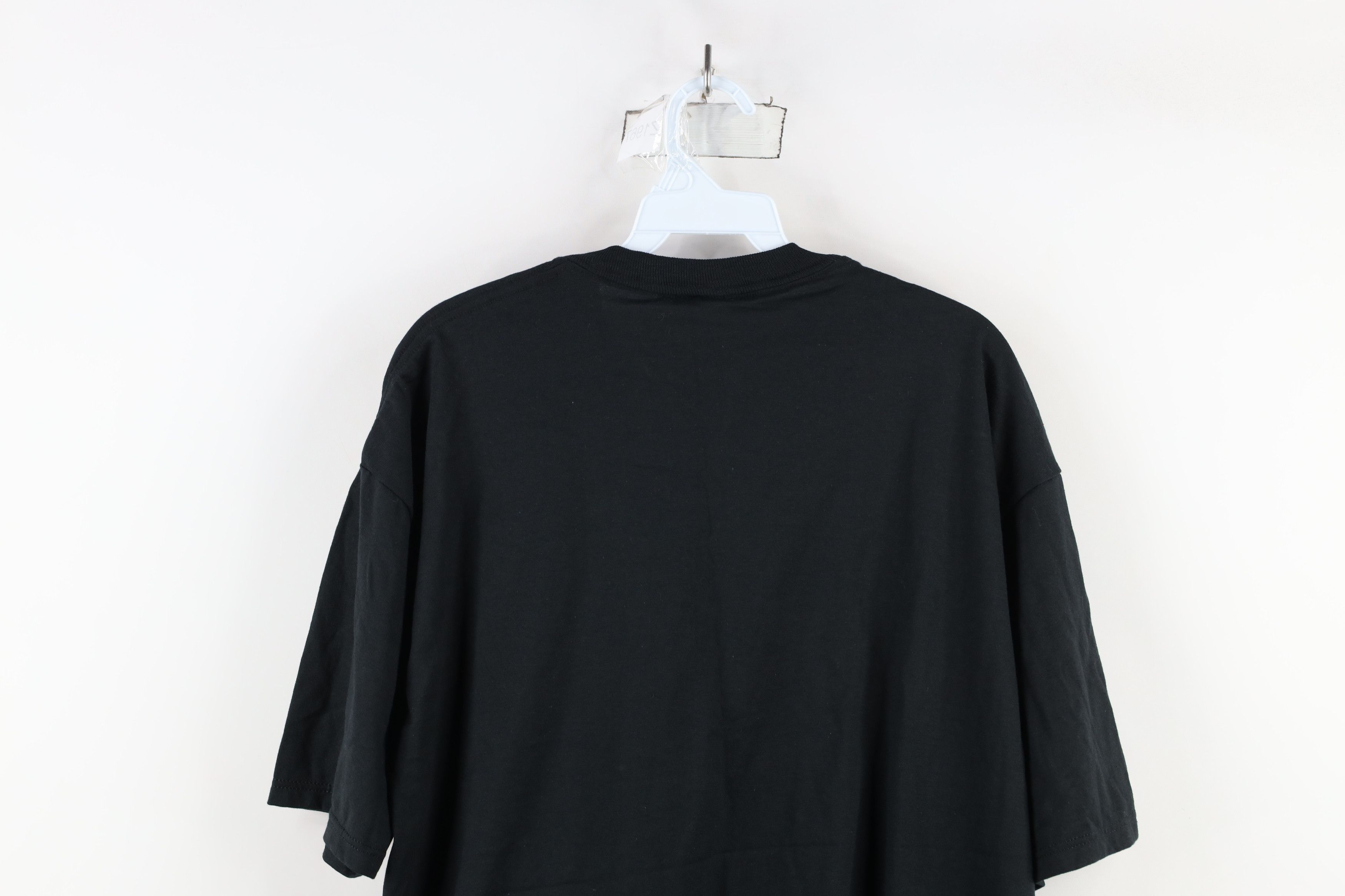 Vintage Vintage 90s Streetwear Blank Short Sleeve T-Shirt Black USA Size US XL / EU 56 / 4 - 11 Thumbnail