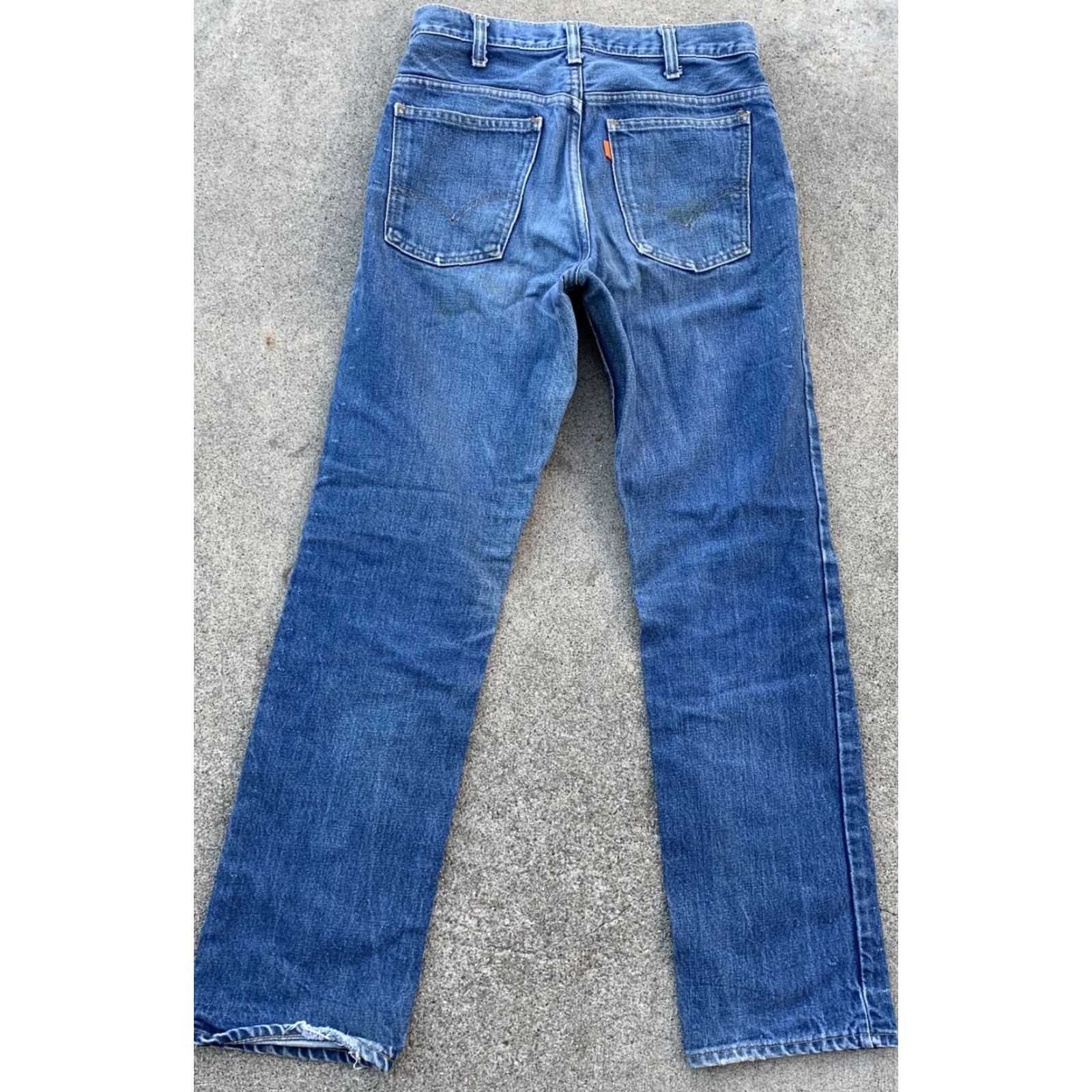 Levi's vintage Levi’s 519 jeans W30 L31 Talon 42 zipper blue cotton denim mens regular 519 blue jeans vintage 80s 90s Ready to wear Size US 30 / EU 46 - 6 Thumbnail