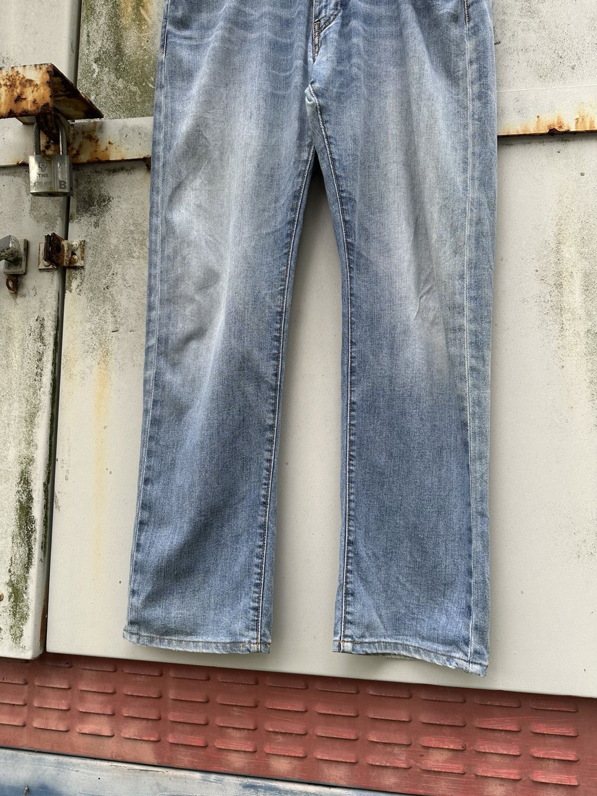 Levi's Vintage Clothing 👹Vintage Levis 505 THRASHED Pocket Baggy Jeans Size US 34 / EU 50 - 7 Thumbnail