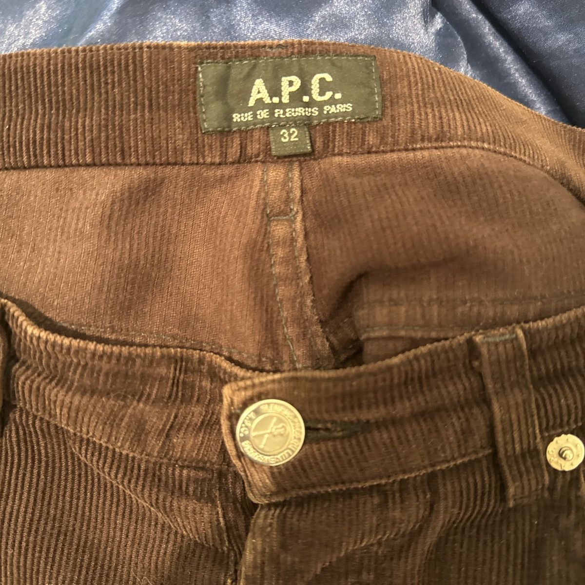 A.P.C. APC CORDUROY PANTS Size US 32 / EU 48 - 2 Thumbnail