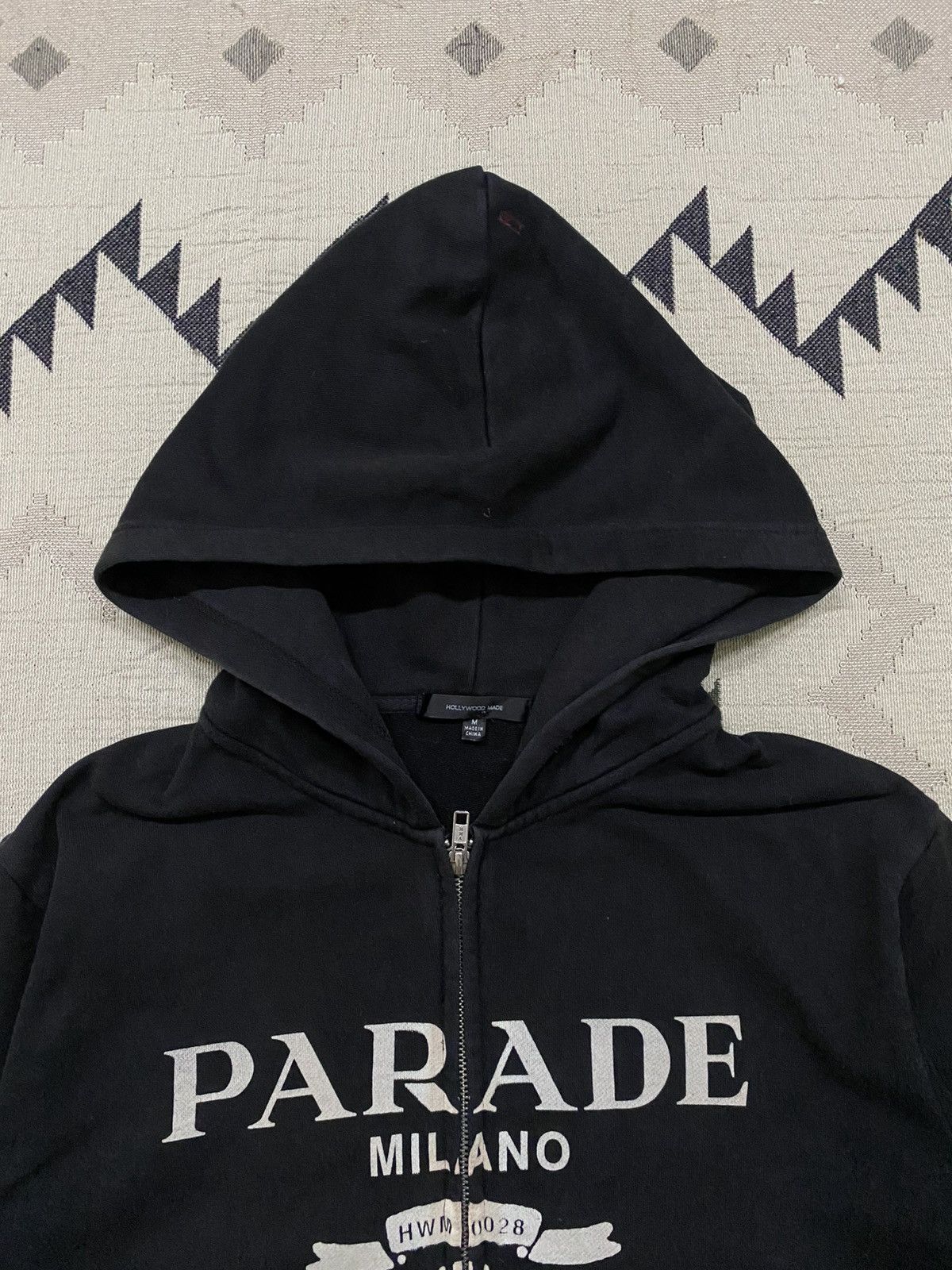 Other 2000s HOLLYWOOD MADE “PARADE MILANO” HOODIE ZIPPER Size US M / EU 48-50 / 2 - 7 Thumbnail