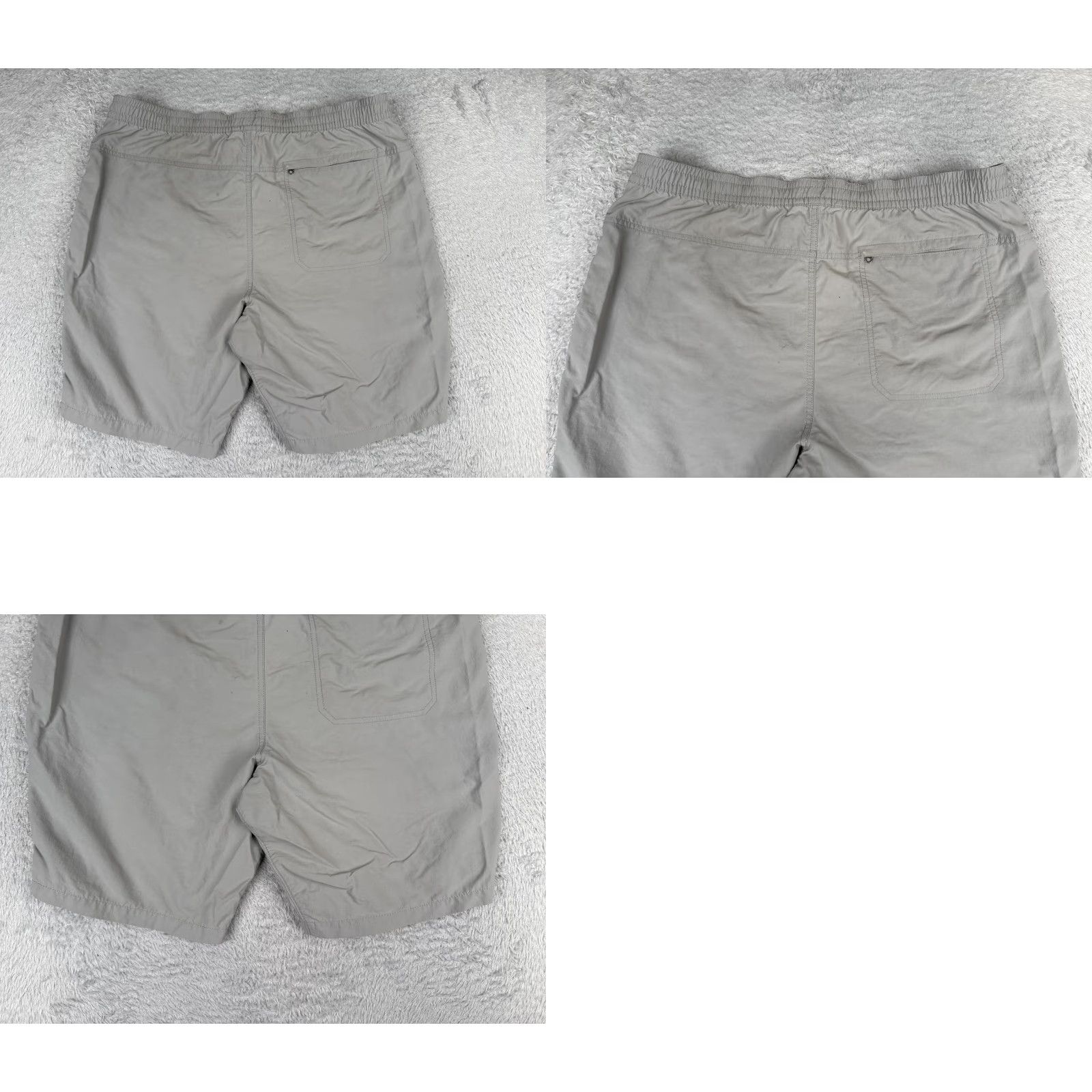 The North Face The North Face Shorts Mens Large Gray Elastic Waist Polyester Short Regular 36x10 Gray The North Face Mens Shorts — Size US 33 - 9 Thumbnail