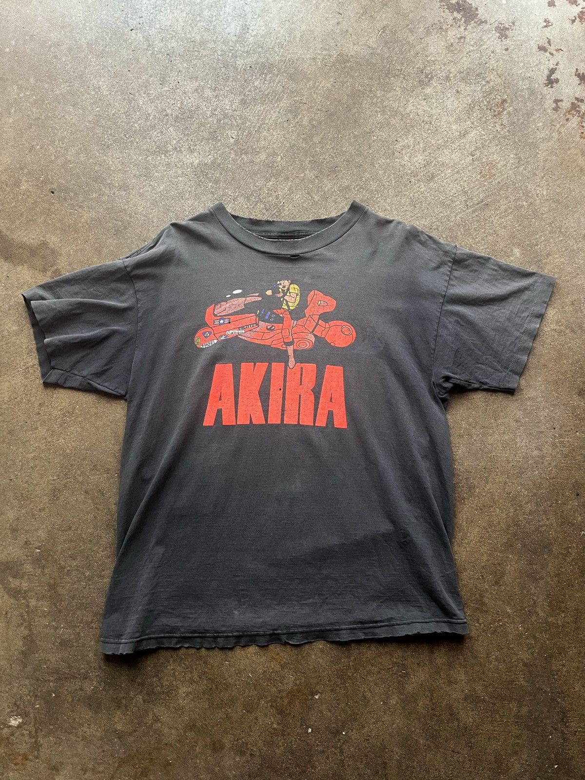 image of Vintage Fashion Victim Akira T-Shirt Need Gone! in Black, Men's (Size XL)