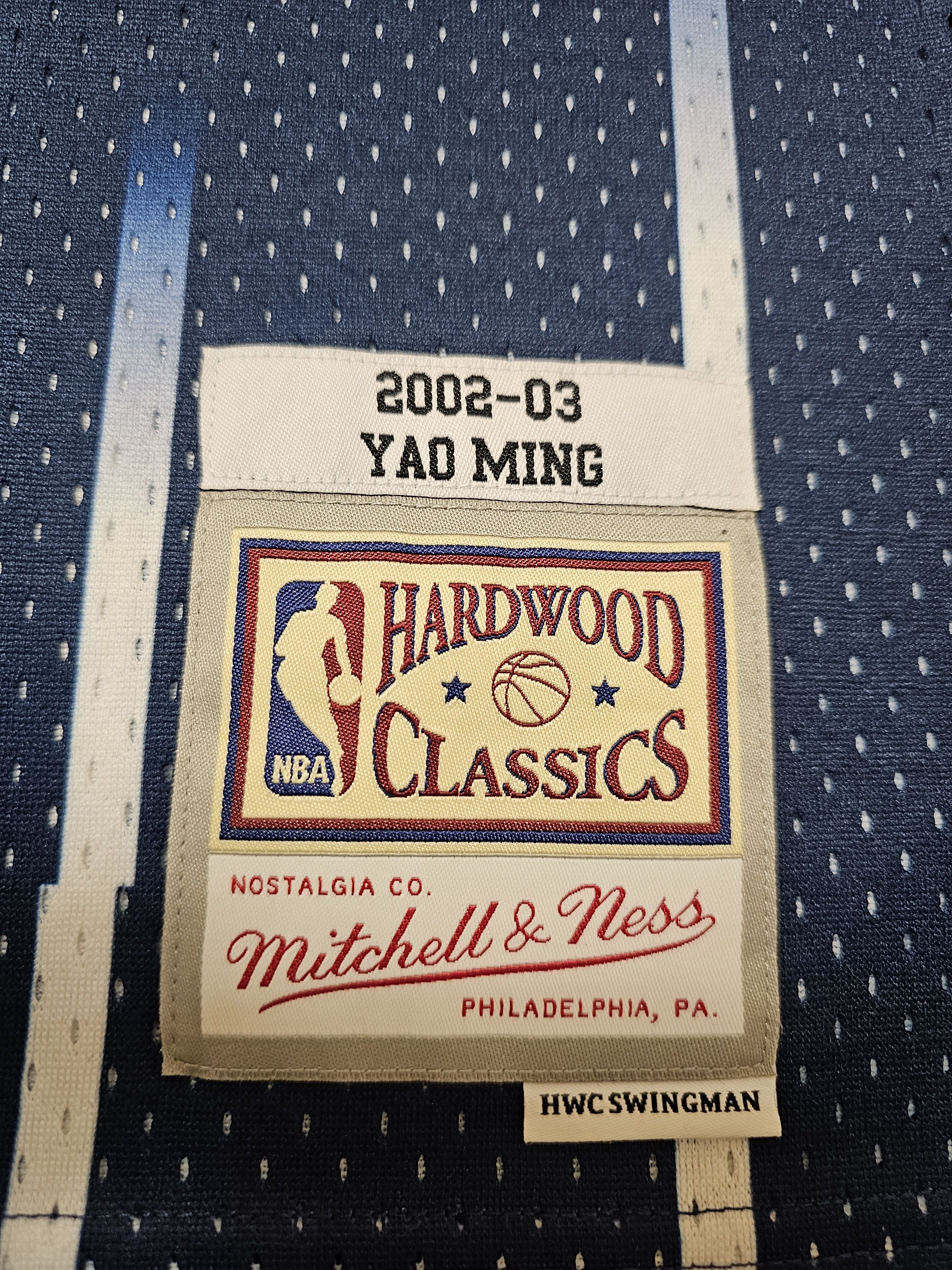 Mitchell & Ness × NBA × Vintage HOUSTON ROCKETS JERSEY YAO MING 2002 JERSEY BASKETBALL SHIRT Size US S / EU 44-46 / 1 - 6 Thumbnail