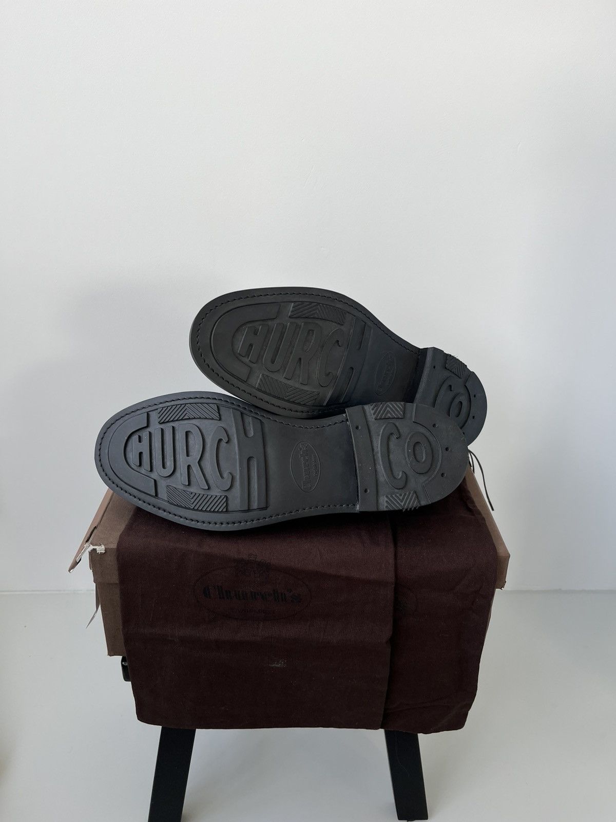 Church's Woodbridhe/shannon black leather derby Size US 10 / EU 43 - 8 Thumbnail