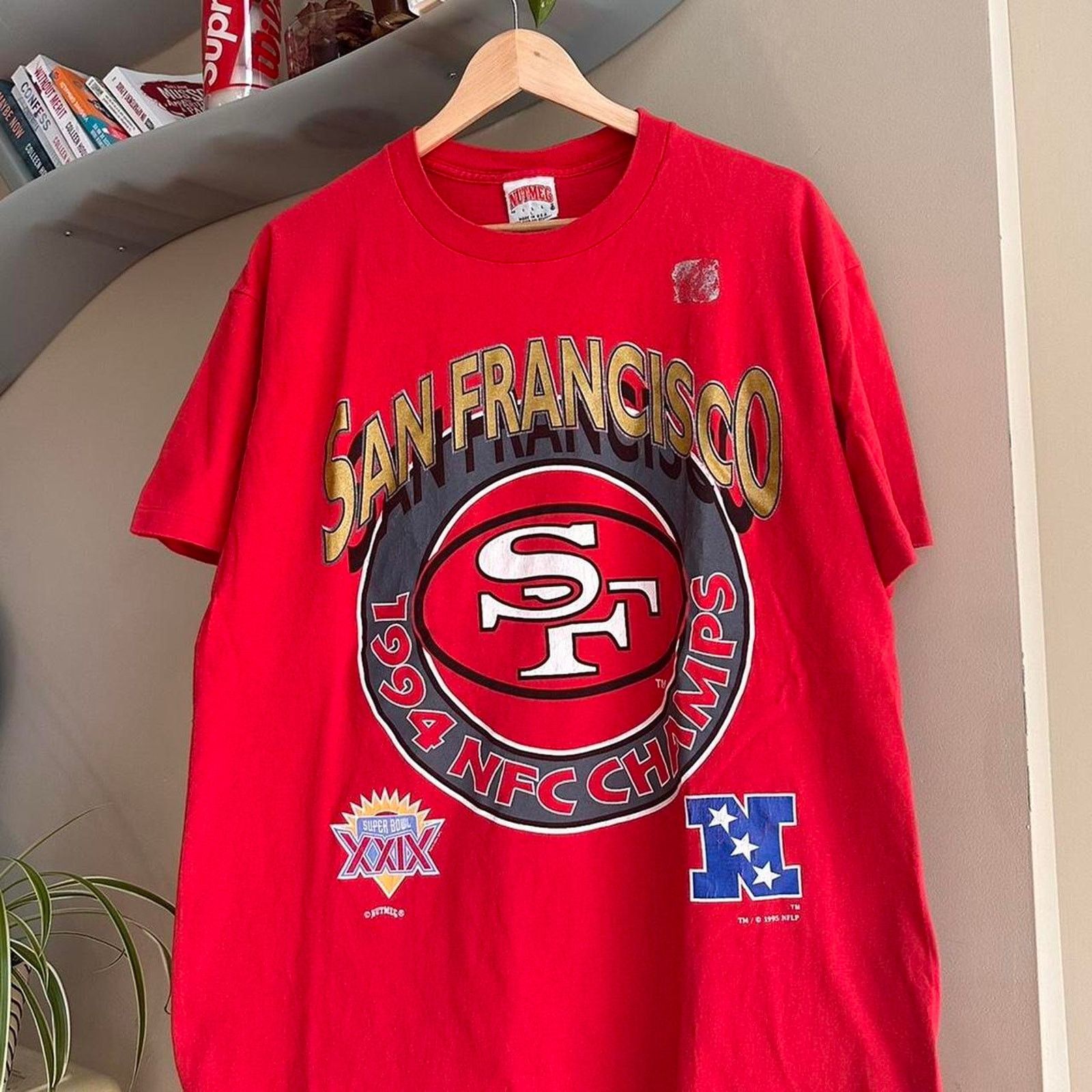 Nutmeg × Vintage Vintage 1994 San Francisco 49ers Shirt Size US L / EU 52-54 / 3 - 2 Thumbnail