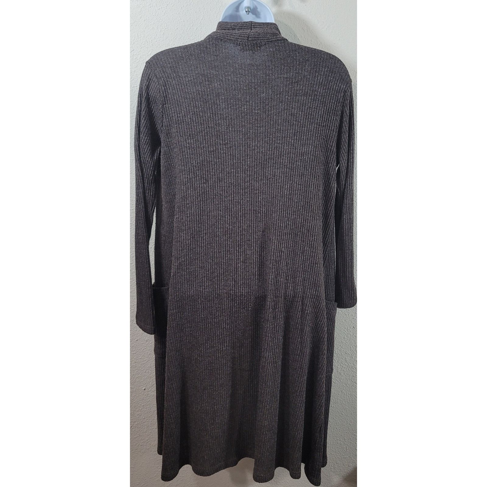 Other Emi & Joe Brown Marled Open Front Coatigan Sweater Small Size S / US 4 / IT 40 - 3 Thumbnail