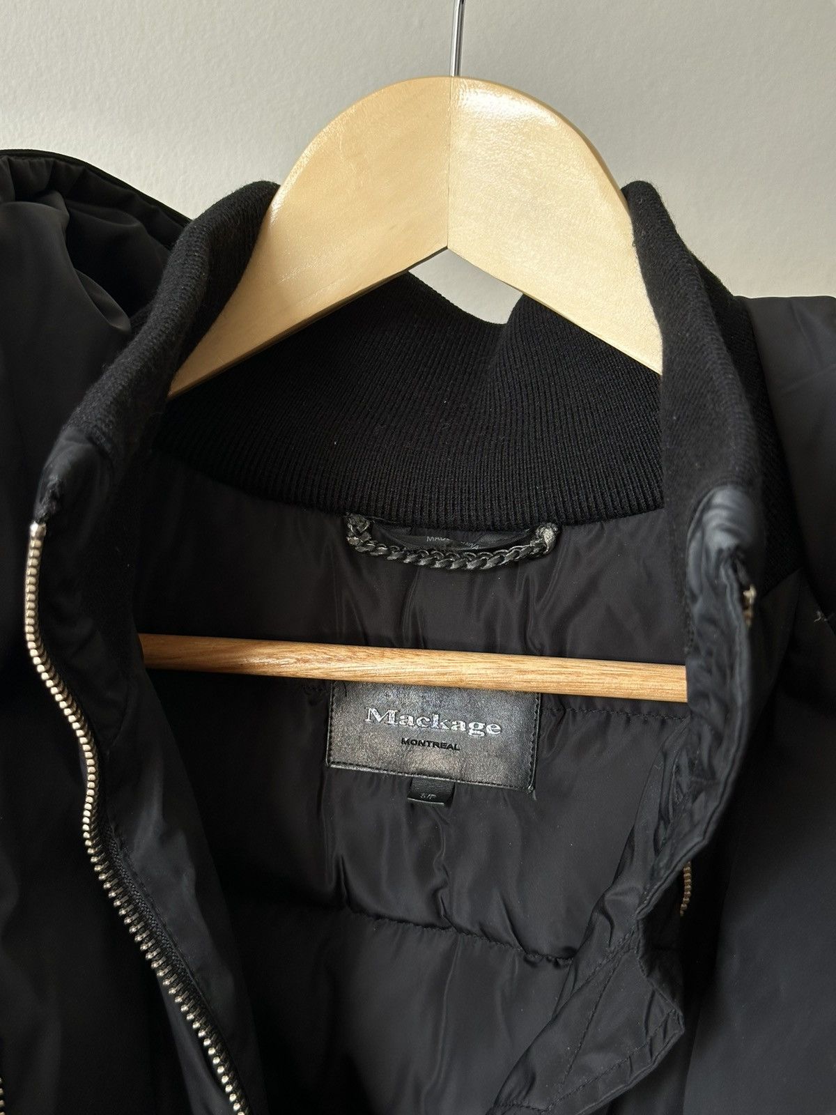 Mackage Women's Mackage Katryn Coat Jacket Leather Detail Size Small Size S / US 4 / IT 40 - 10 Thumbnail