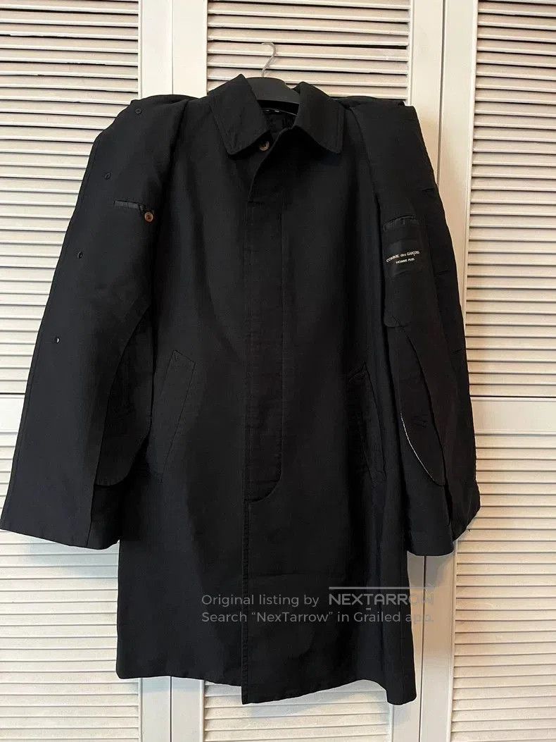 Comme des Garcons CDG Homme Plus Double-Layer Coat. Size US M / EU 48-50 / 2 - 3 Thumbnail