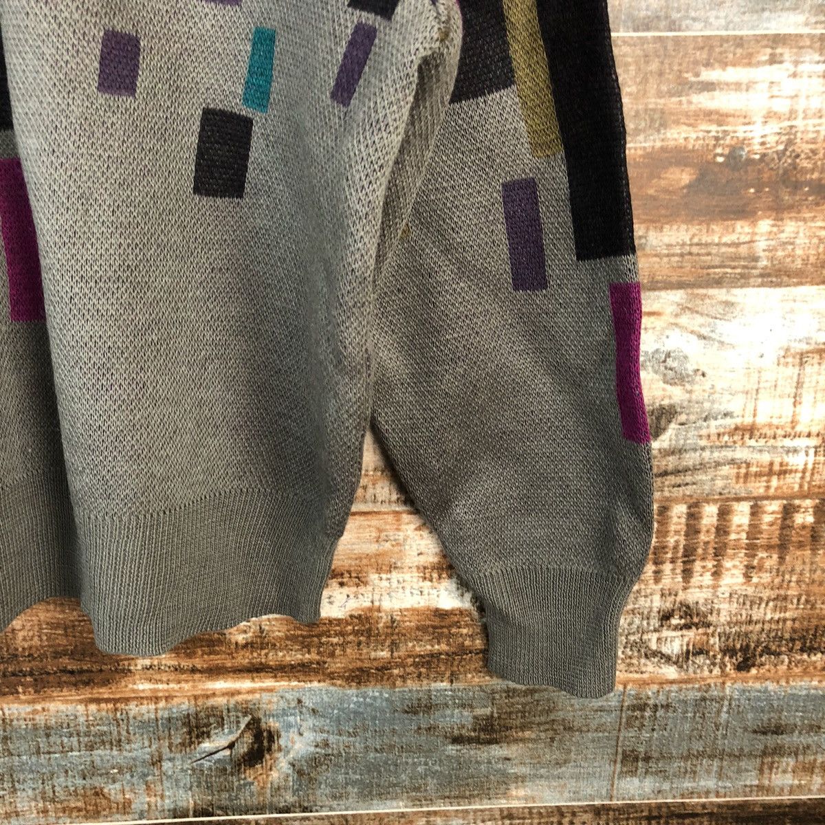 Japanese Brand DL Bel Shepree vintage art Gray Knitwear sweatshirt #C473 Size M / US 6-8 / IT 42-44 - 8 Thumbnail