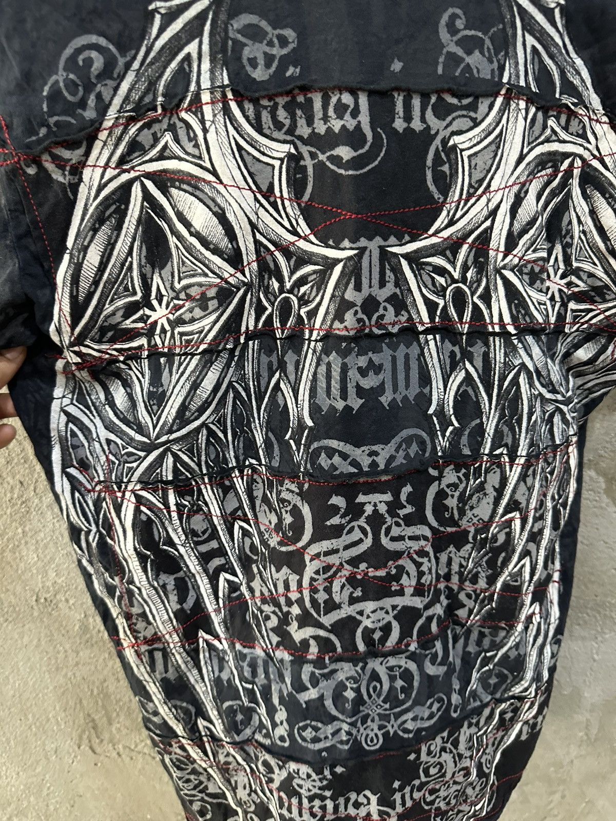 Affliction Crazy Y2K Affliction Wings Cyber Grunge Punk White Tee Size US S / EU 44-46 / 1 - 14 Thumbnail