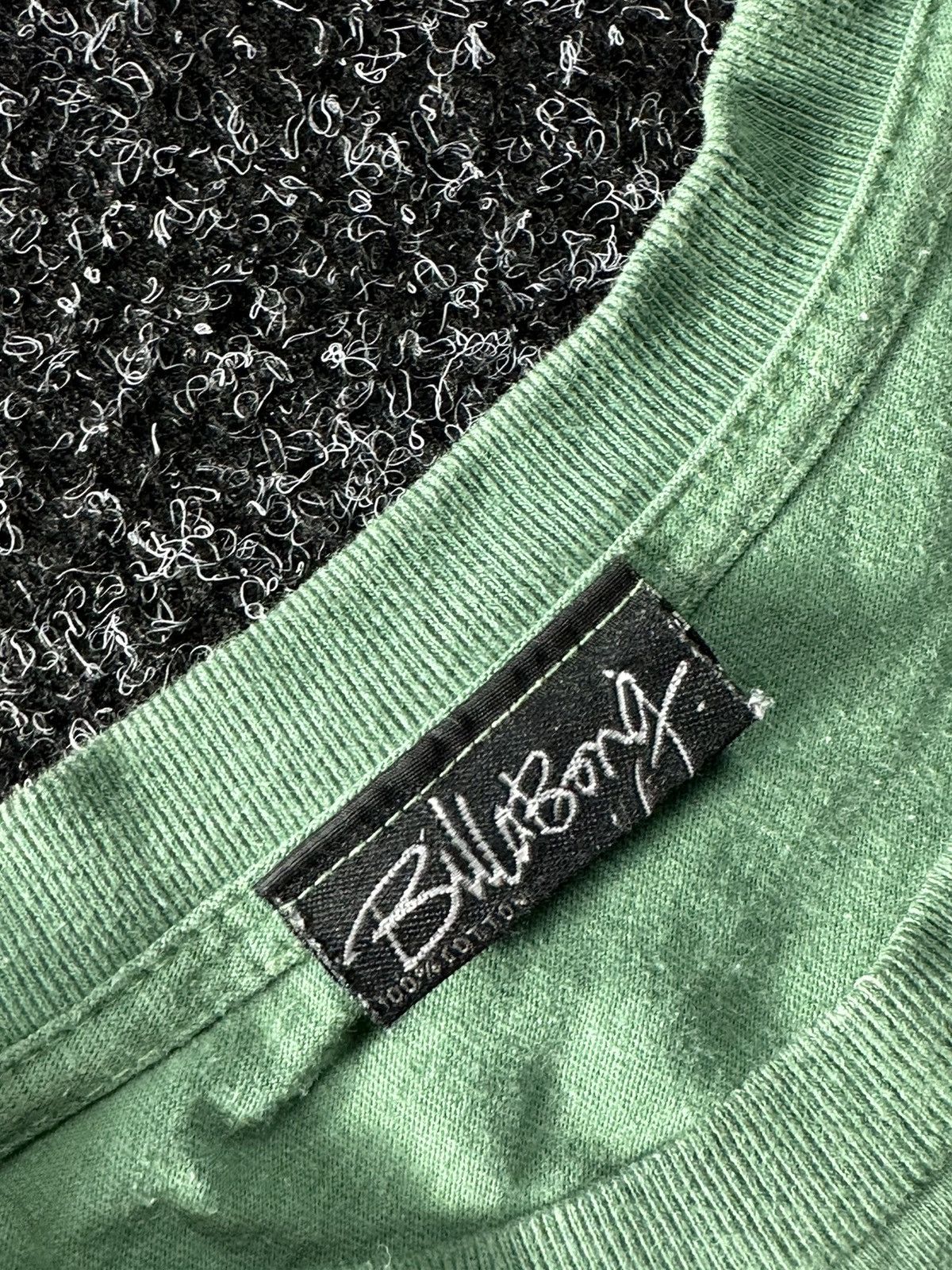 Billabong × Vintage 🚨Vintage 90s Big Logo BILLABONG Green short sleeve Y2K Size US L / EU 52-54 / 3 - 5 Thumbnail