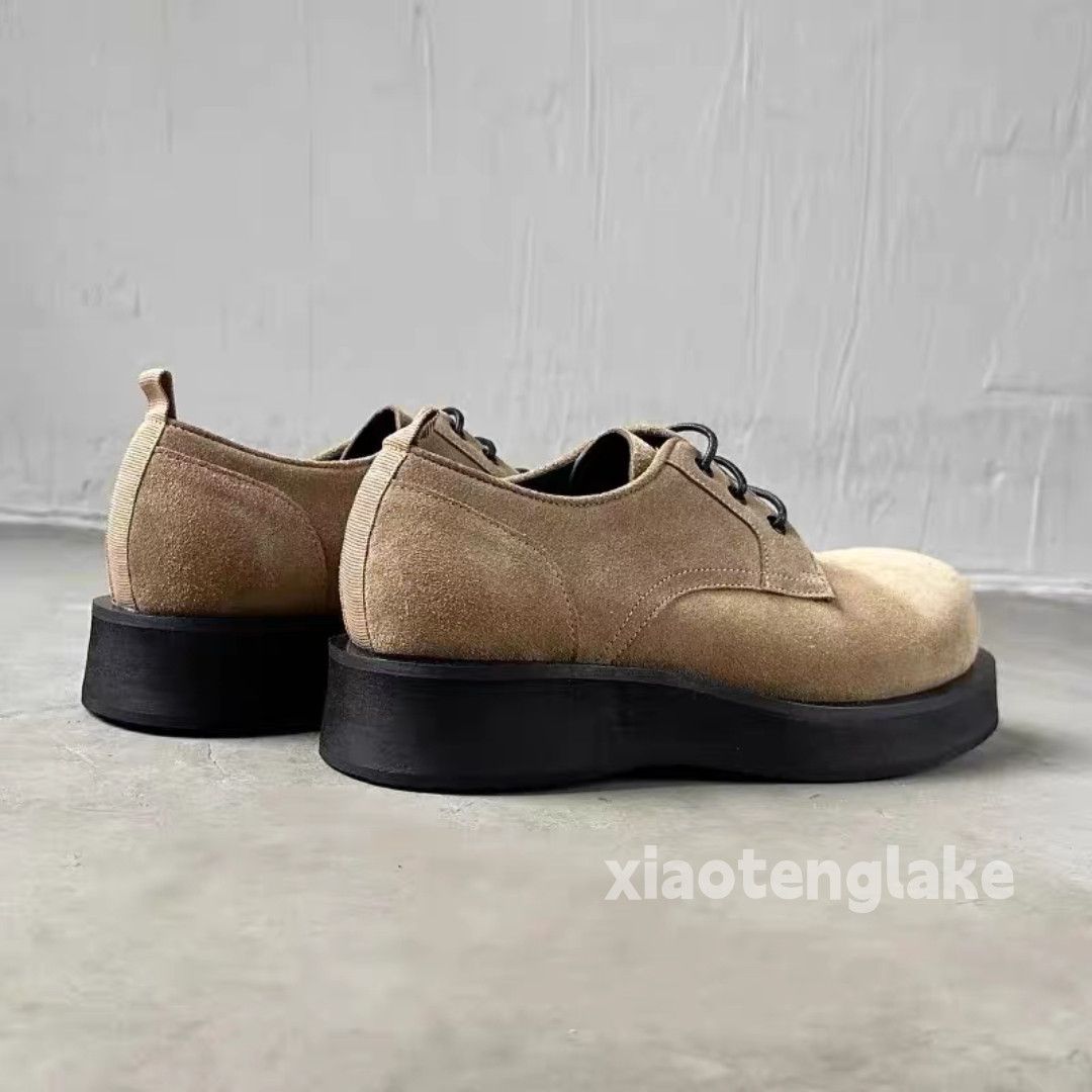 Vintage xz thick sole derby Military outdoor tactical boots shoes Size US 10 / EU 43 - 3 Thumbnail