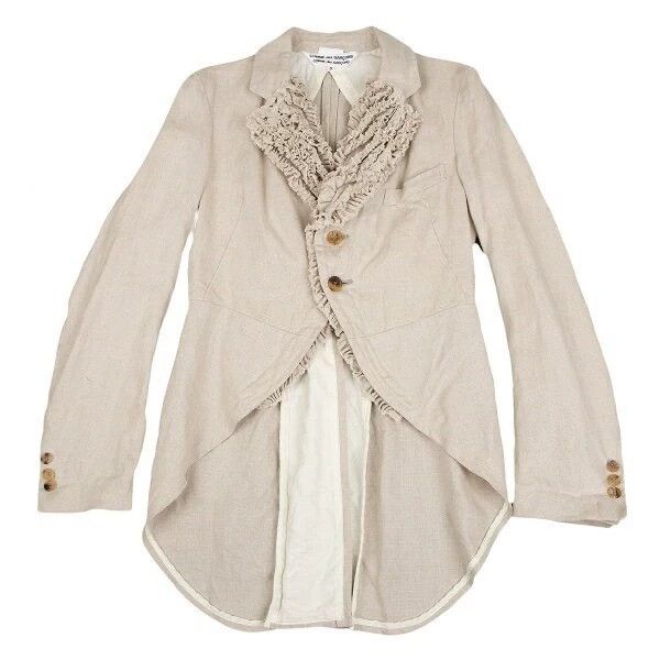 Comme des Garcons Comme Des Garcons Linen flower jacket Size S / US 4 / IT 40 - 2 Thumbnail