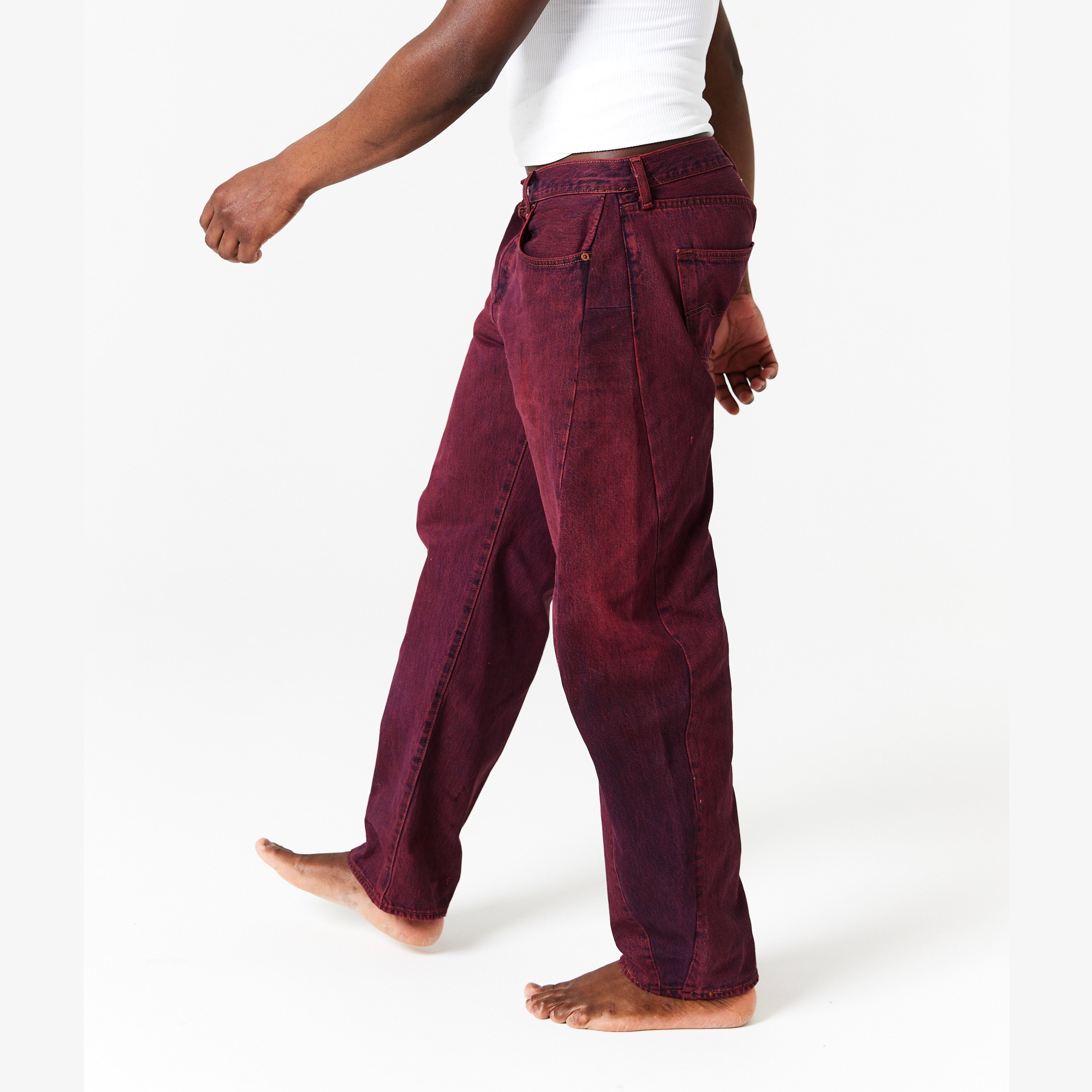 Japanese Brand × Levi's × Vintage REPEAT PLUS 002 Dirty Red 32 size (RP002R3201) Size US 32 / EU 48 - 9 Thumbnail