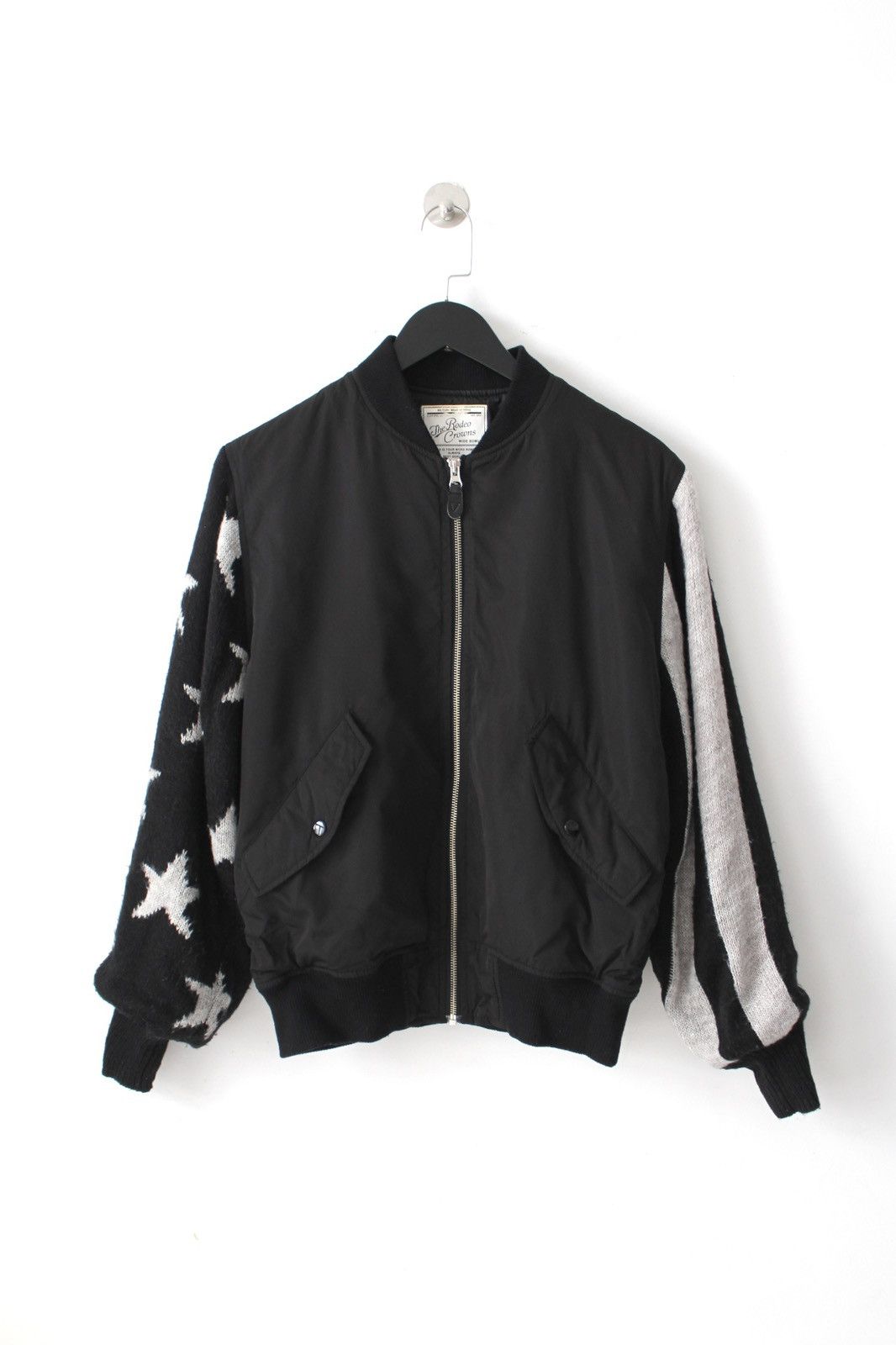 Japanese Brand SS2021 RODEO CROWNS STARS STRIPE AMERICAN FLAG BOMBER JACKET Size US S / EU 44-46 / 1 - 1 Thumbnail