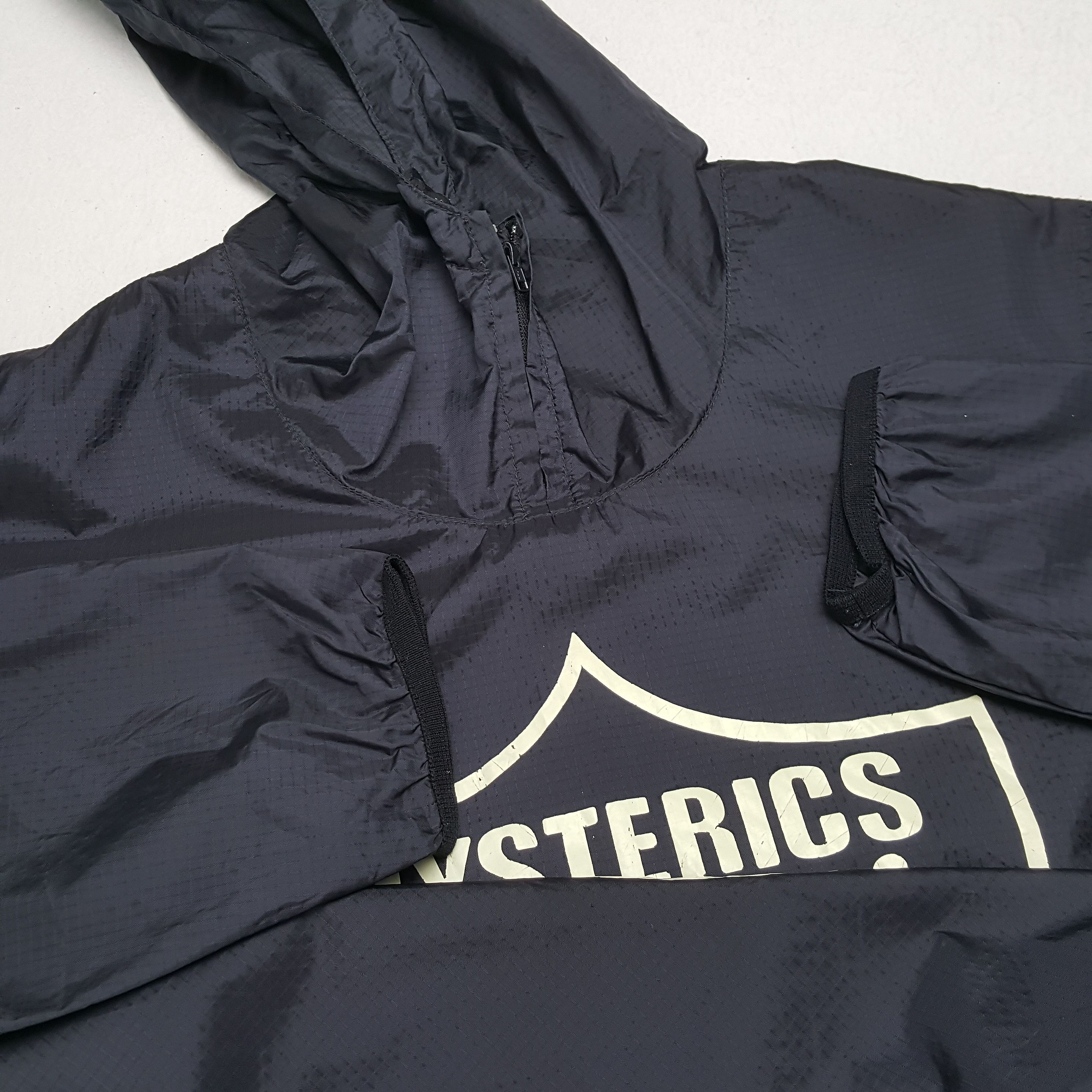 Hysteric Glamour × Japanese Brand × Vintage HYSTERIC GLAMOUR Raiders Style Windbreaker Hoodie Size S / US 4 / IT 40 - 9 Thumbnail