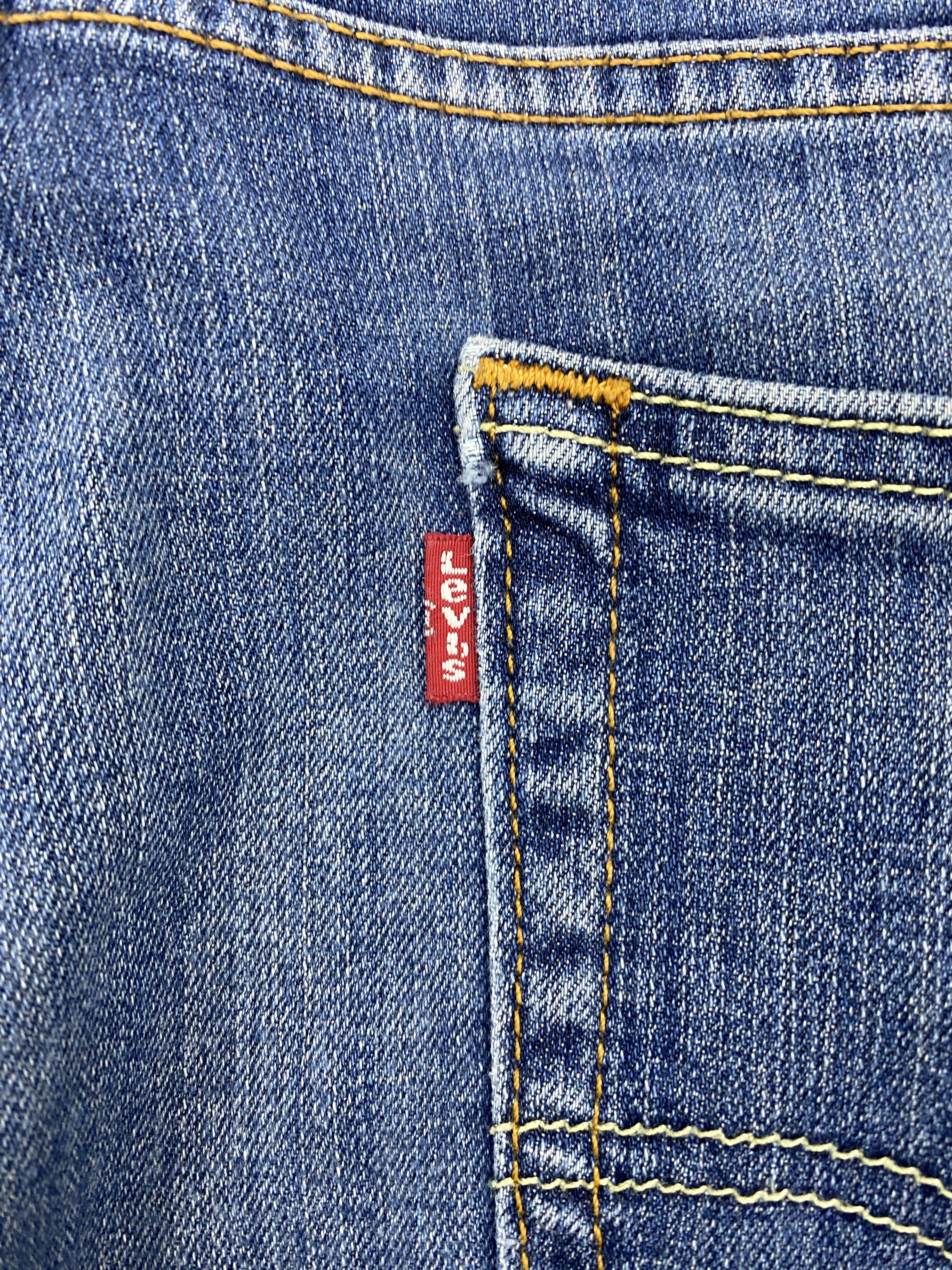Levi's Vintage Levis 527 Flared Bootcut Faded Blue Jeans Size US 41 - 6 Thumbnail