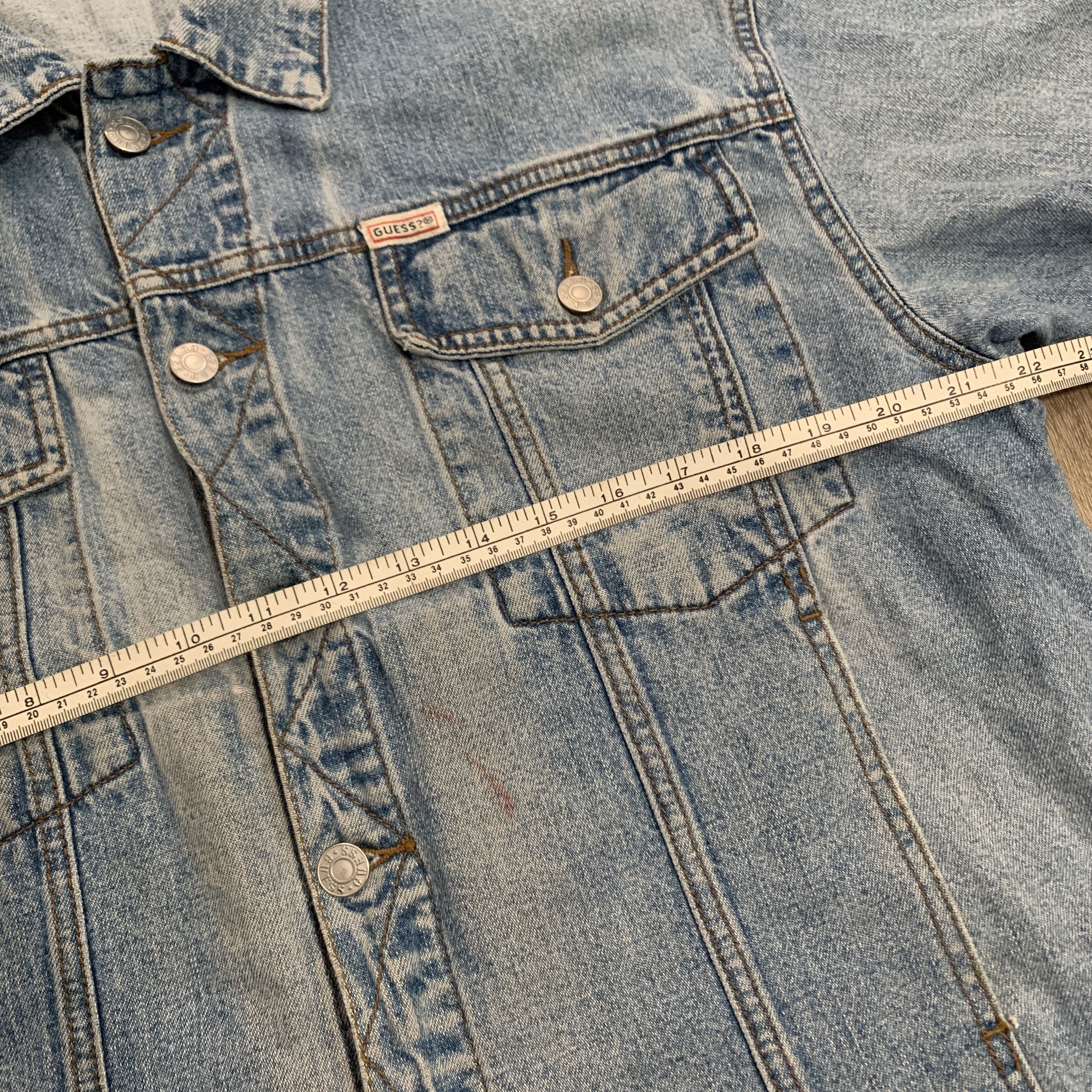 Georges Marciano GUESS 80s GEORGES MARCIANO Denim Jacket Size US S / EU 44-46 / 1 - 5 Thumbnail