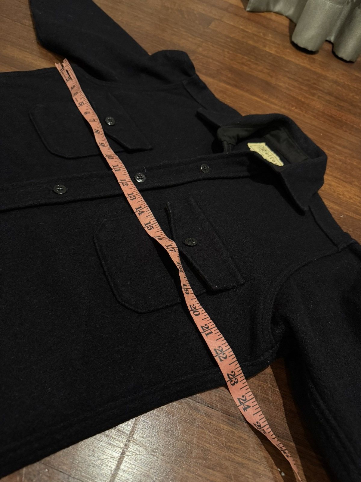 Vintage 1990s MELTON WOOL WORKWEAR JACKET Size US M / EU 48-50 / 2 - 5 Thumbnail