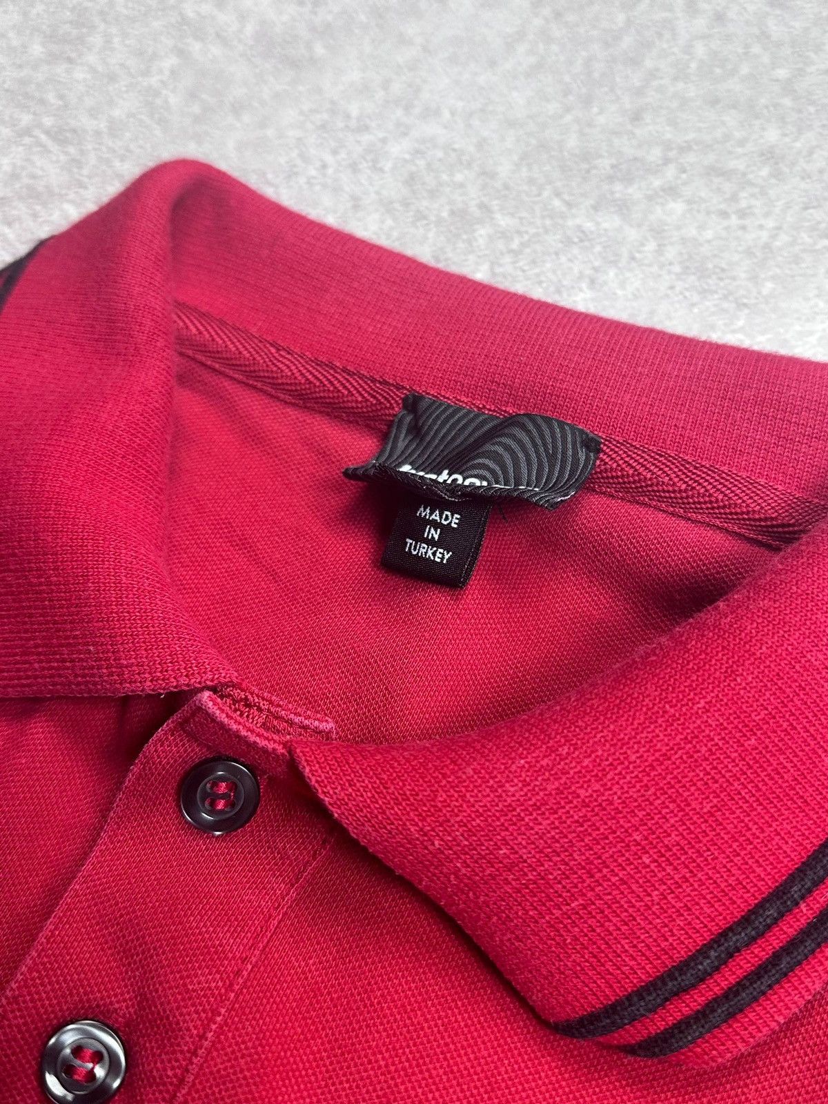 Roberto Cavalli Roberto Cavalli Tiger Polo Shirt XL Red Mens Size US L / EU 52-54 / 3 - 5 Thumbnail