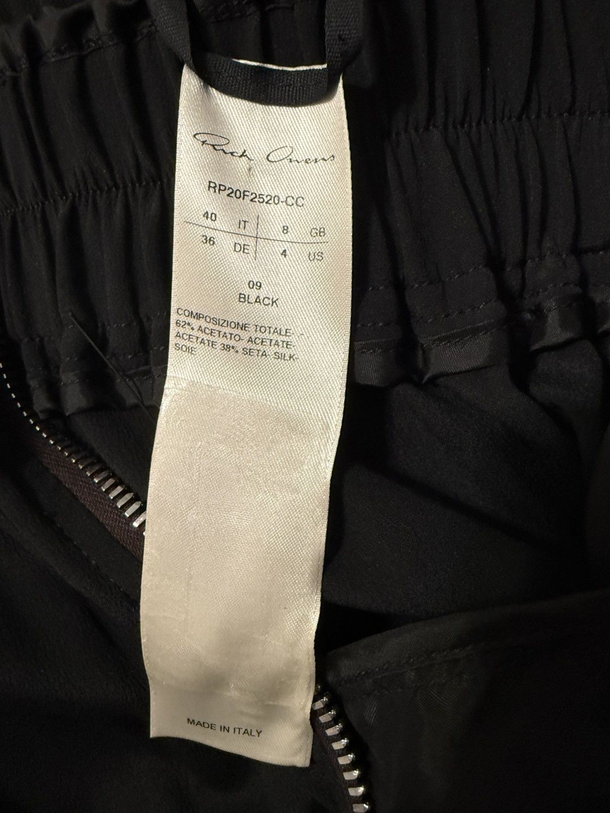 Rick Owens Rick Owens Performa FW 20 Silk Jumpsuit Size 27" / US 4 / IT 40 - 5 Thumbnail