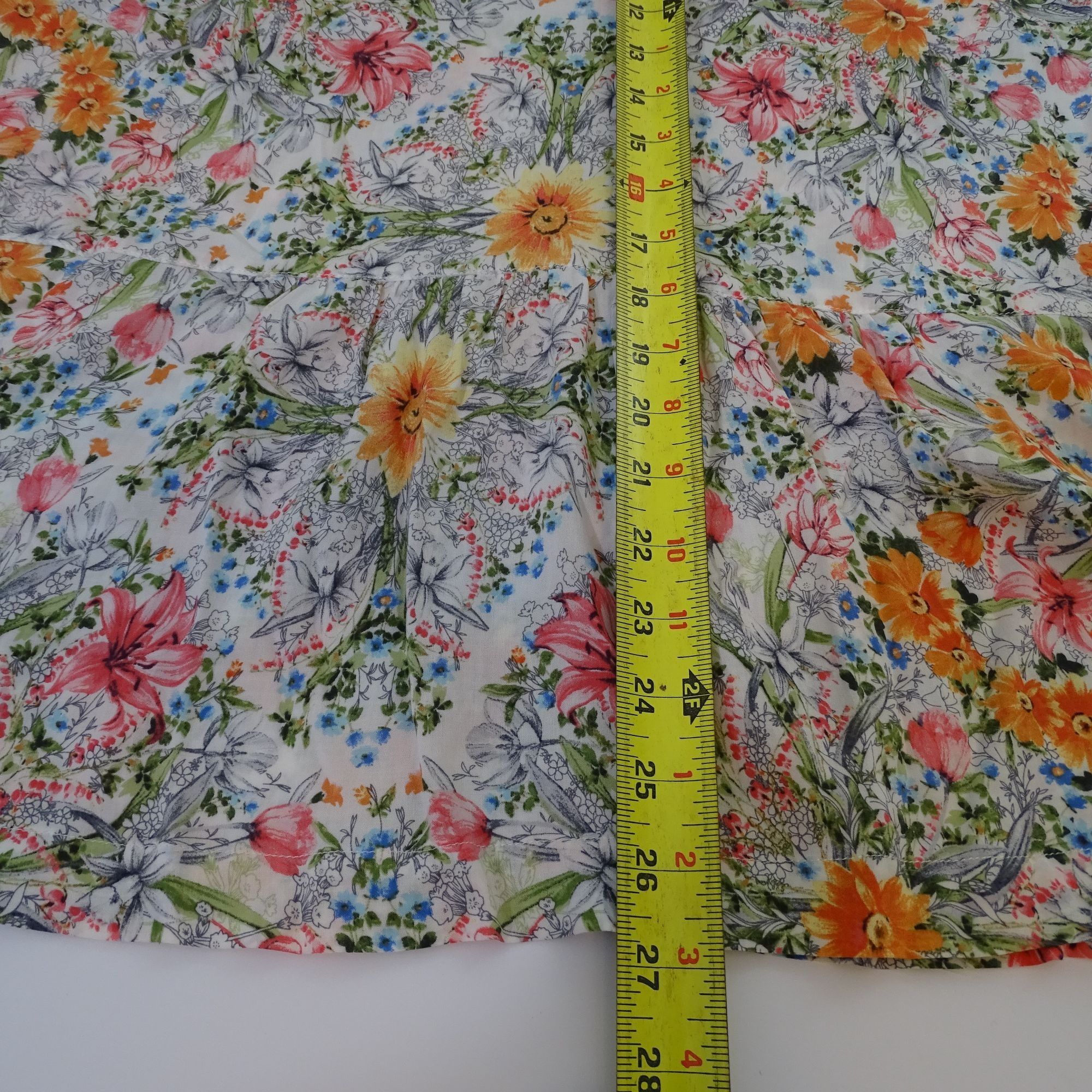 J. Jill J Jill Women Floral Peplum Button Front Tunic Top Size XL Size XL / US 12-14 / IT 48-50 - 12 Thumbnail