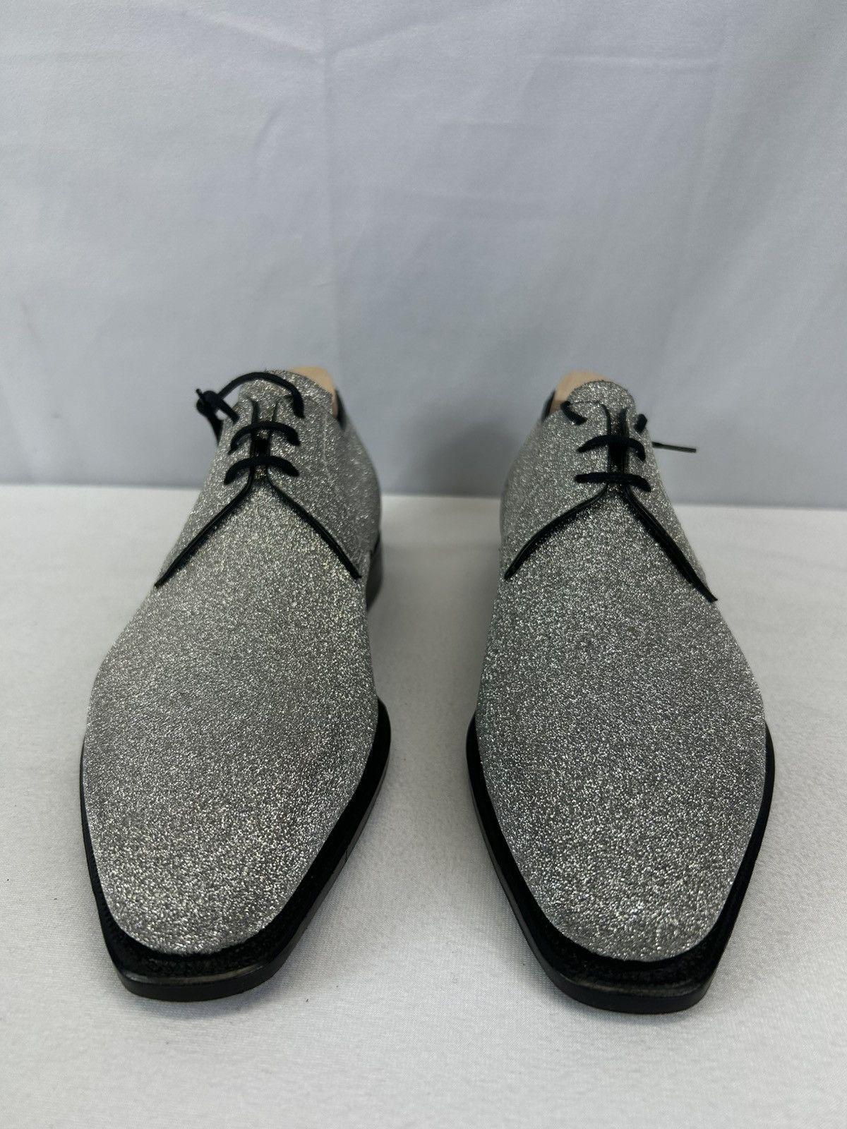 Corthay CORTHAY Sergio Glitter Derby Shoes Size US 8.5 / EU 41-42 - 6 Thumbnail