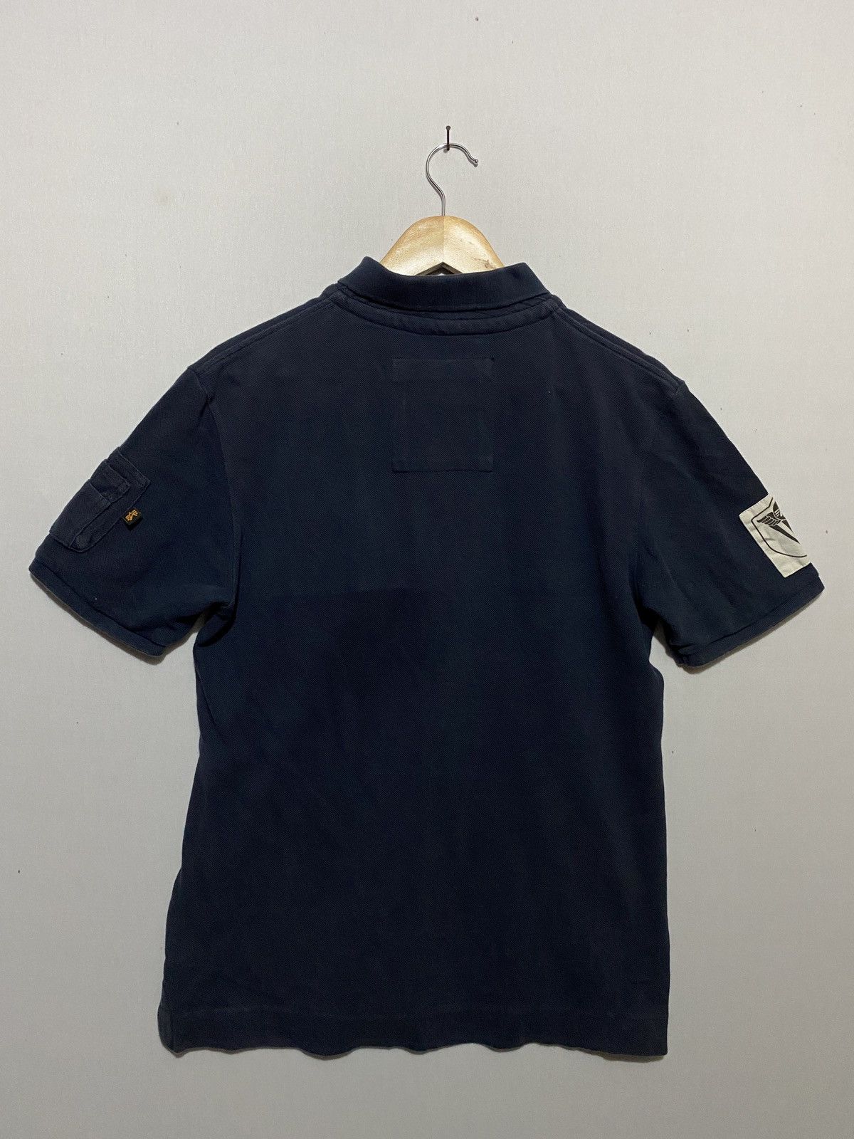 Alpha Industries × Vintage Rare🔥 Vintage alpha industries tactical polo tee Size US L / EU 52-54 / 3 - 5 Thumbnail