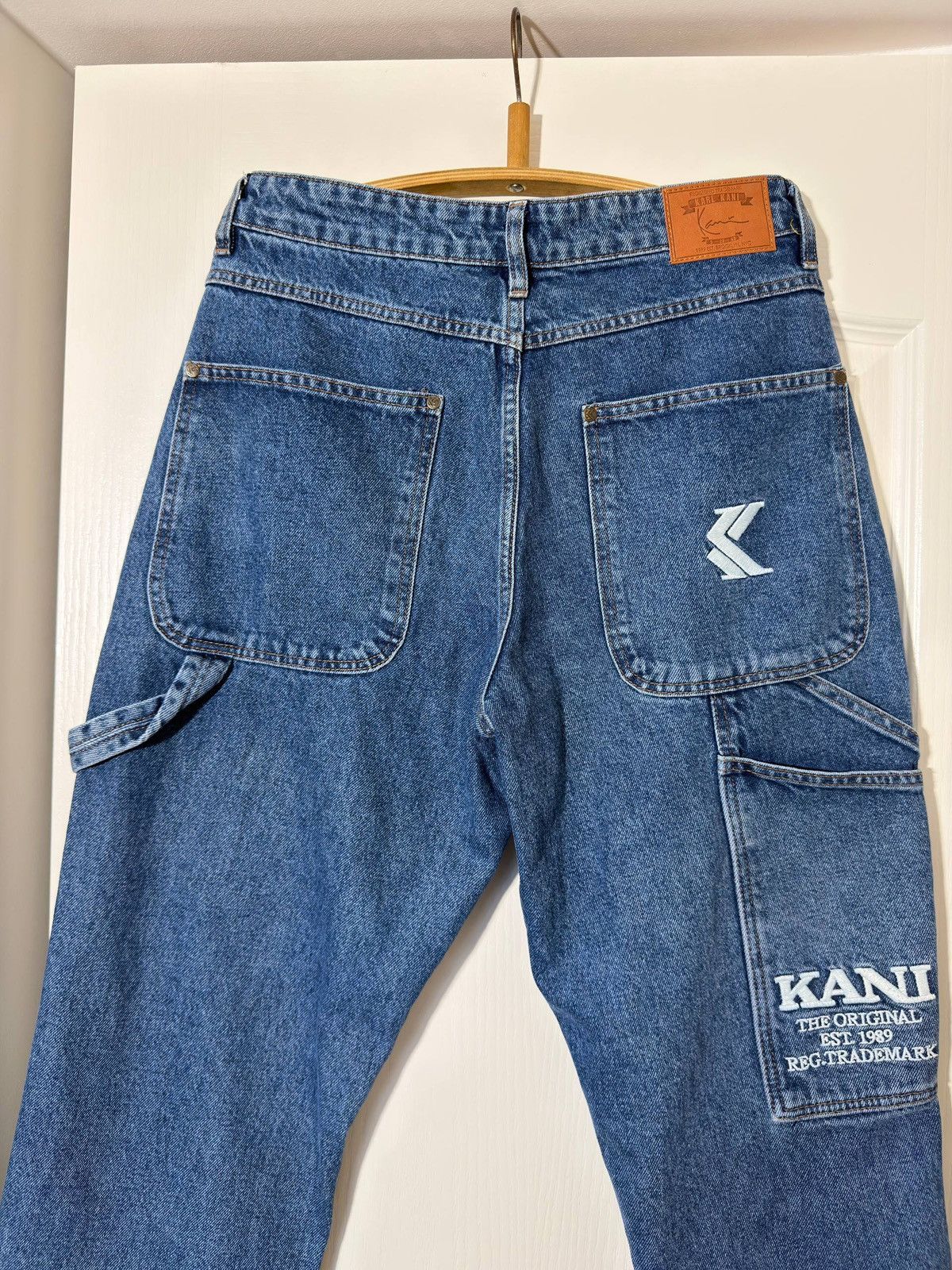 Karl Kani Karl Kani Baggy Carpenter Jeans - Embroidered Logo Size US 32 / EU 48 - 2 Thumbnail