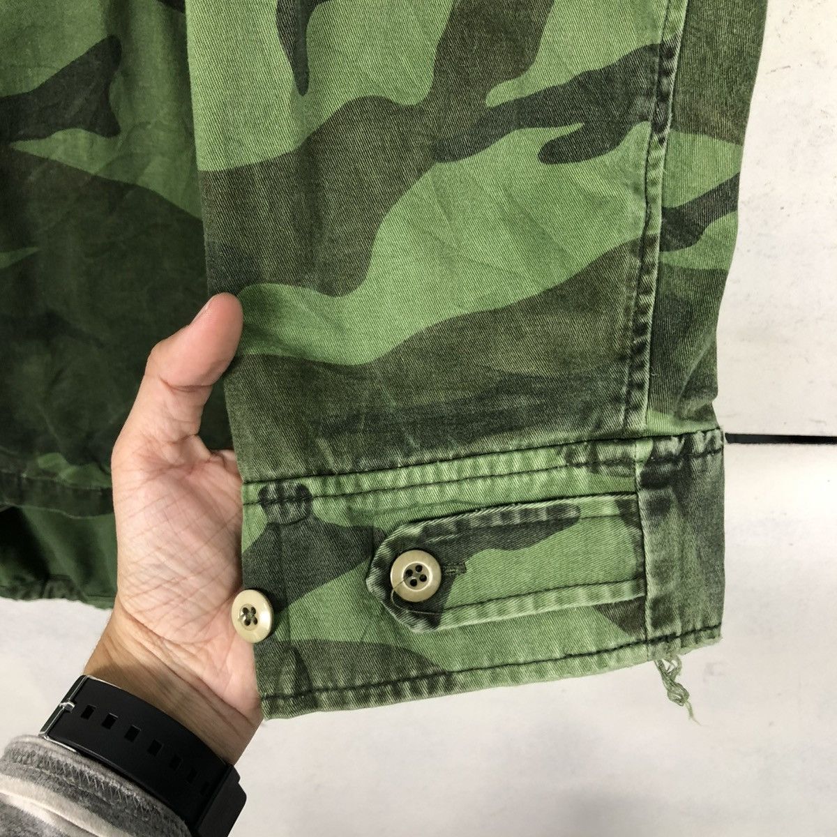 Hysteric Glamour 🔥VINTAGE MIKITARY CAMOUFLAGE PARKA JACKET BIG LOGO DESIGN Size US M / EU 48-50 / 2 - 17 Thumbnail