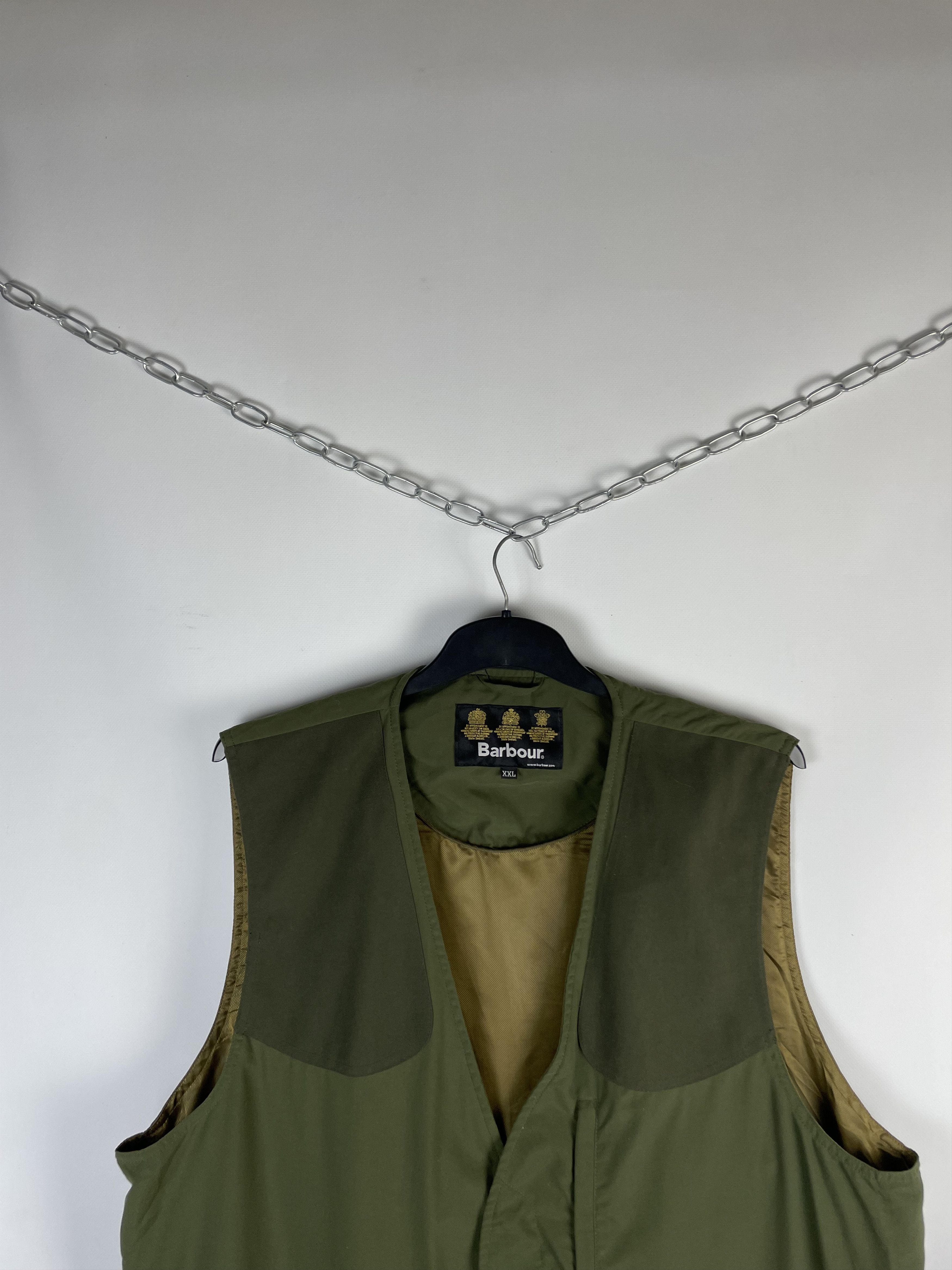 Barbour Mens Vintage BARBOUR Quilted Vest Size US XXL / EU 58 / 5 - 3 Thumbnail